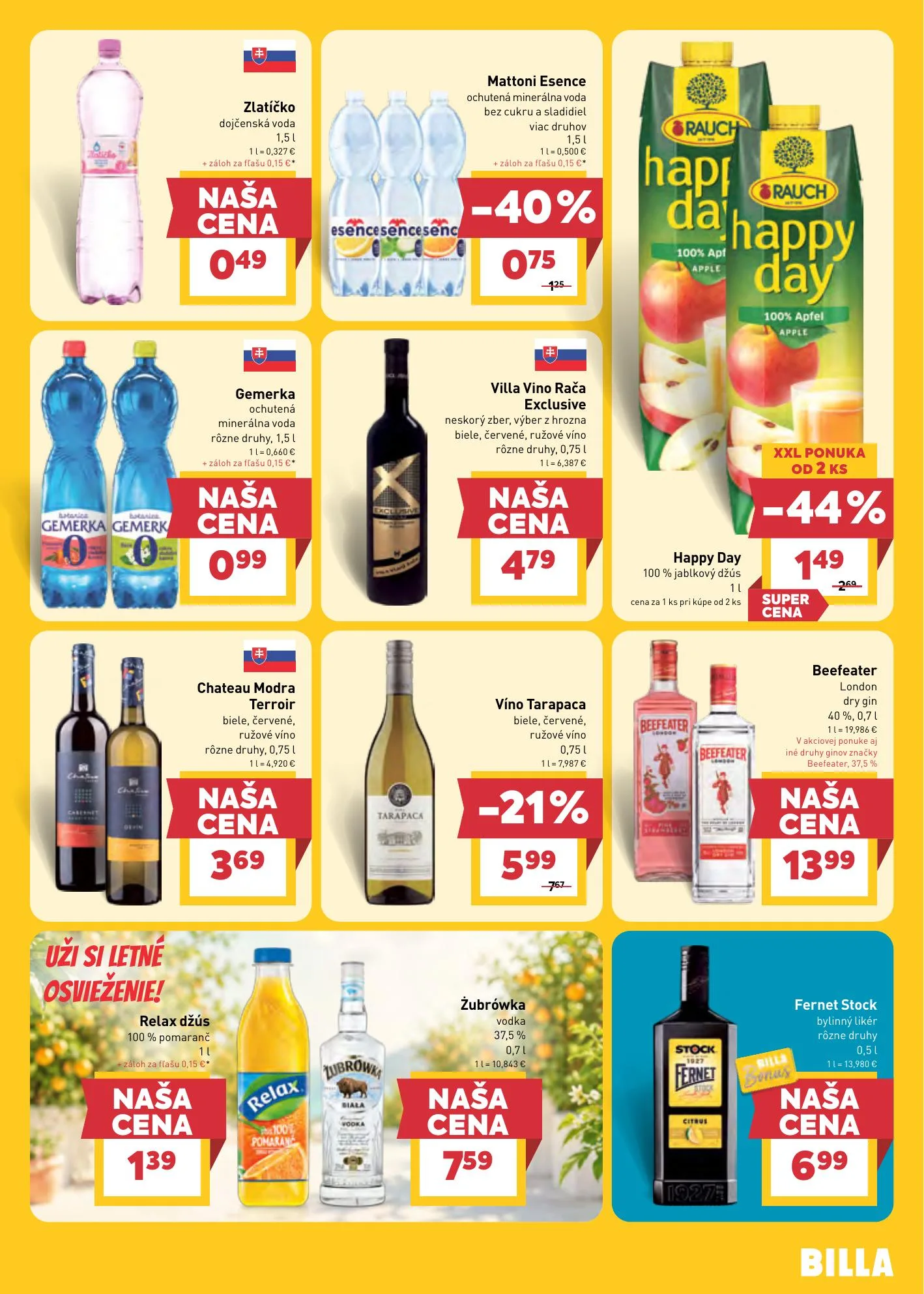 Billa akciós újság Szlovákia 08.05–08.11 – 21. oldal
