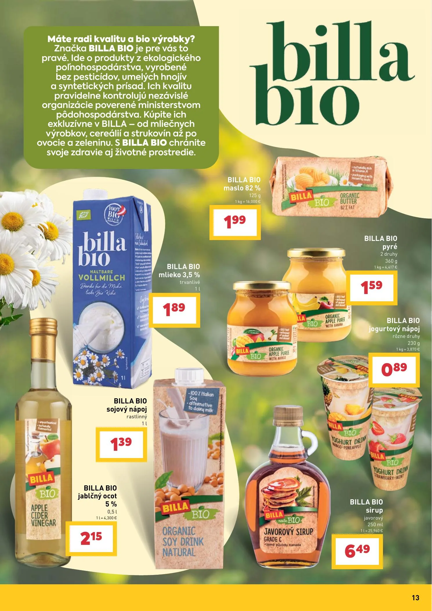 Billa akciós újság Szlovákia 09.09–10.06 – 13. oldal