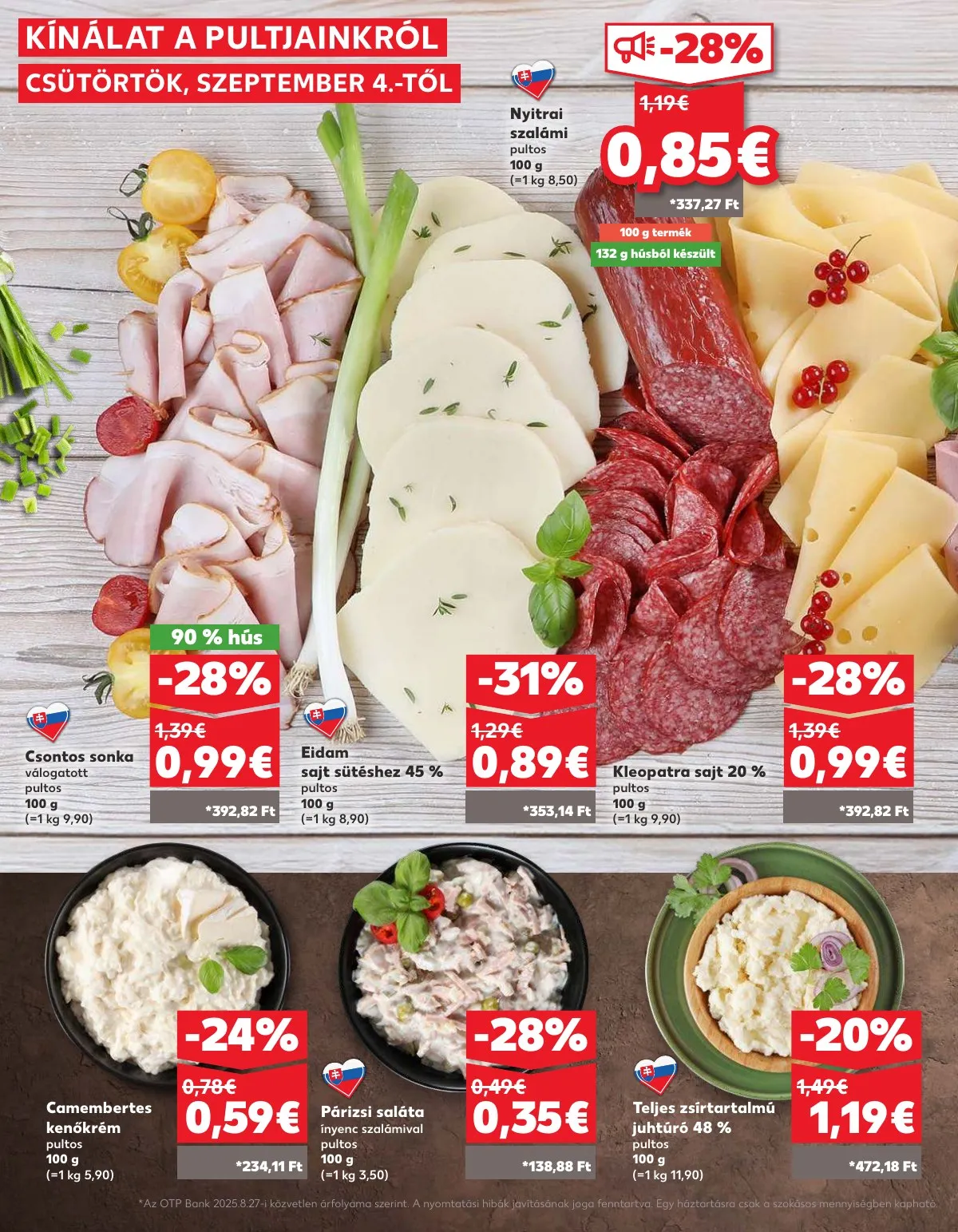 Kaufland akciós újság Dunaszerdahely Nagymegyer 09.04–09.10 – 12. oldal
