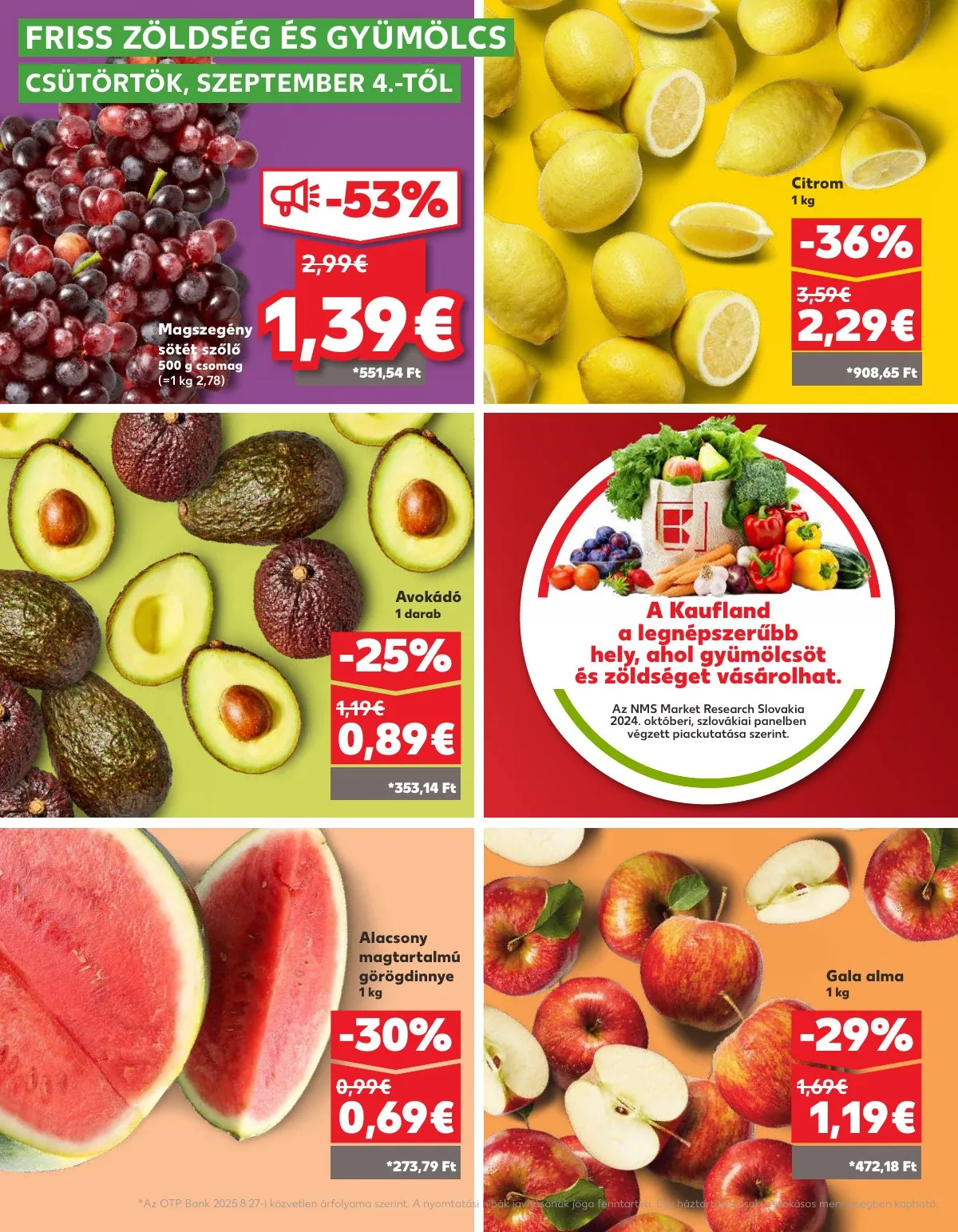 Kaufland akciós újság Dunaszerdahely Nagymegyer 09.04–09.10 – 4. oldal