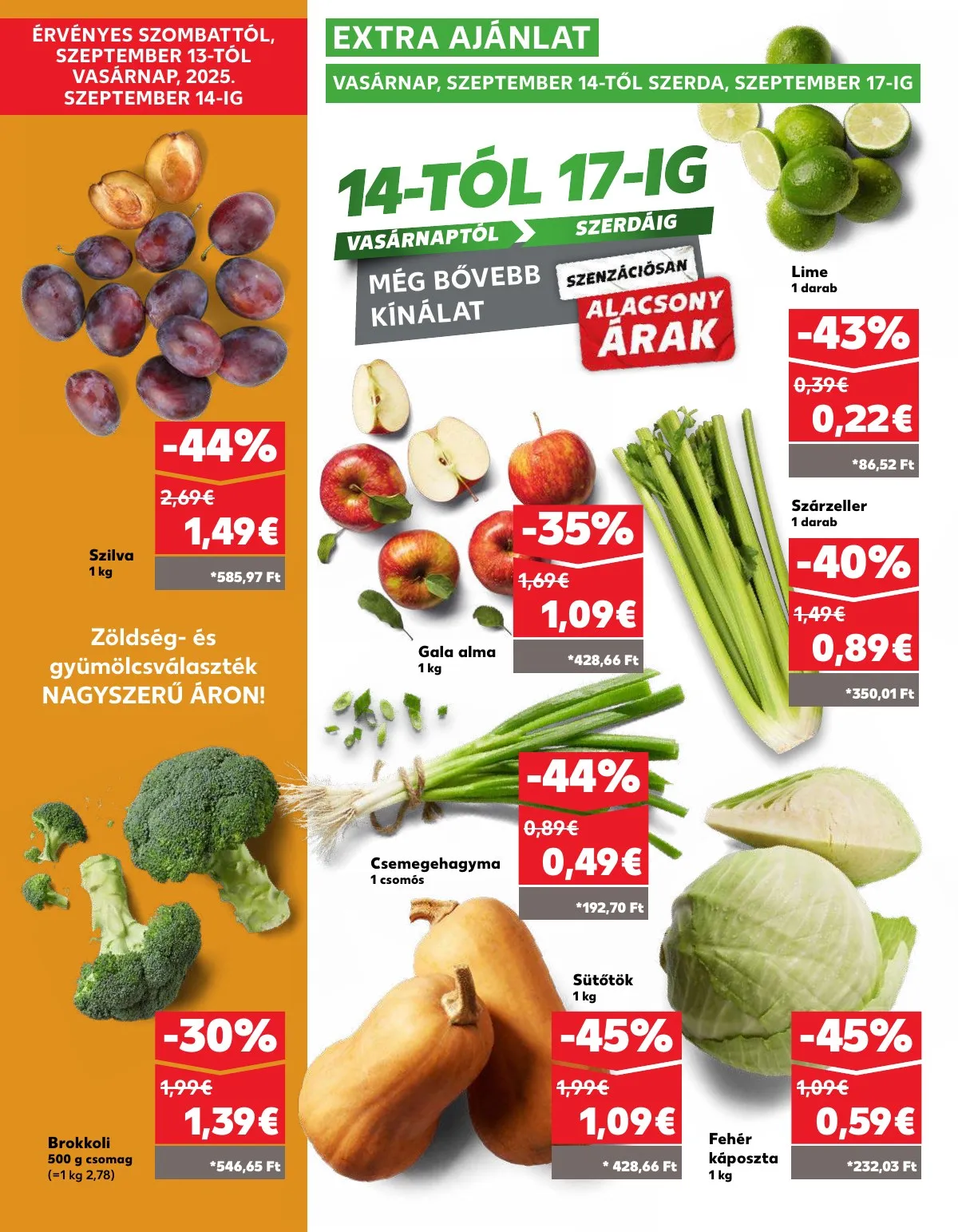 Kaufland akciós újság Dunaszerdahely Nagymegyer 09.11–09.17 – 34. oldal