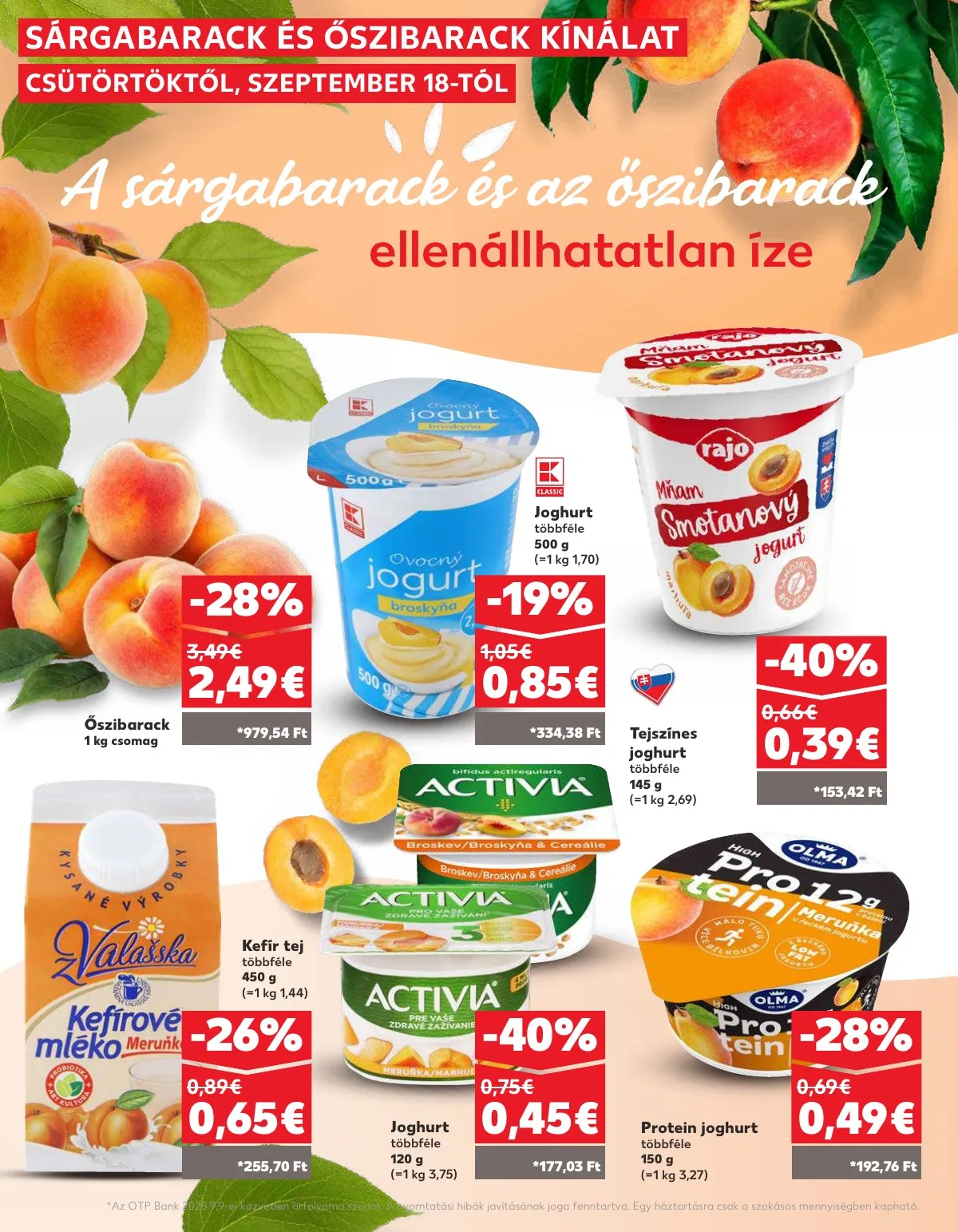 Kaufland akciós újság Dunaszerdahely Nagymegyer 09.18–09.24 – 22. oldal