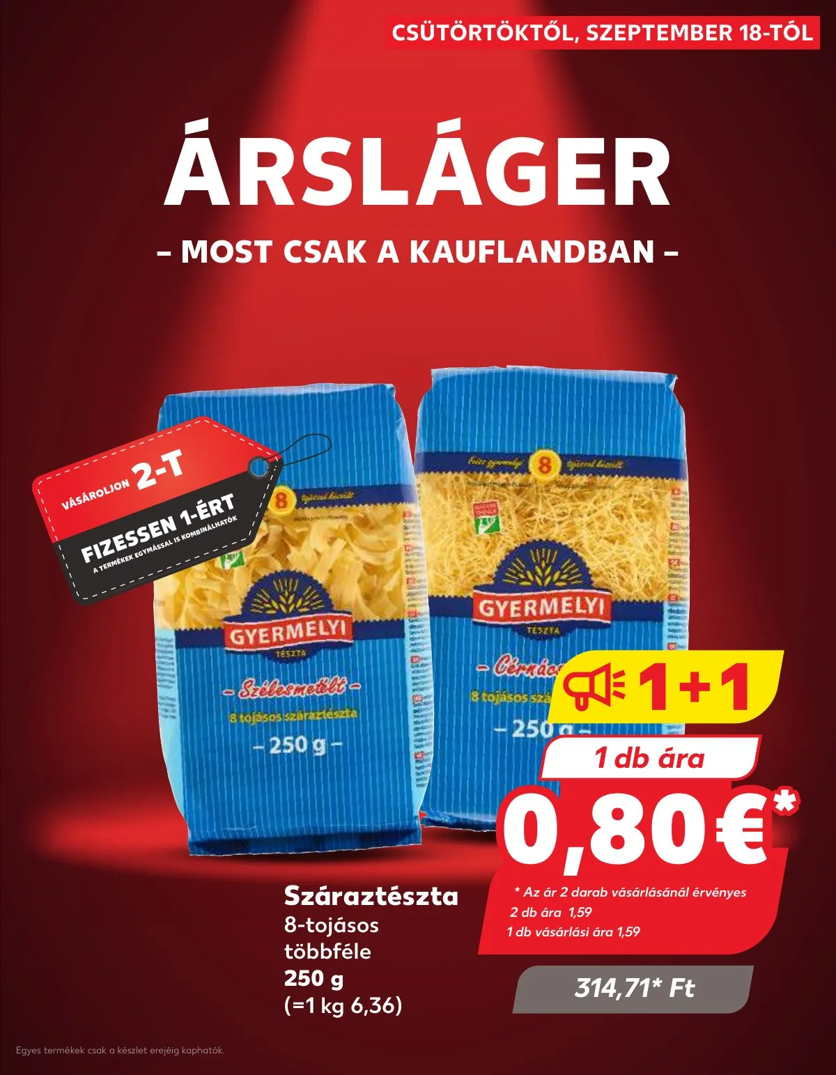 Kaufland akciós újság Dunaszerdahely Nagymegyer 09.18–09.24 – 3. oldal