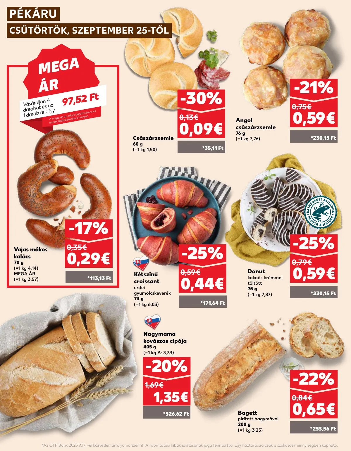 Kaufland akciós újság Dunaszerdahely Nagymegyer 09.25–10.01 – 10. oldal