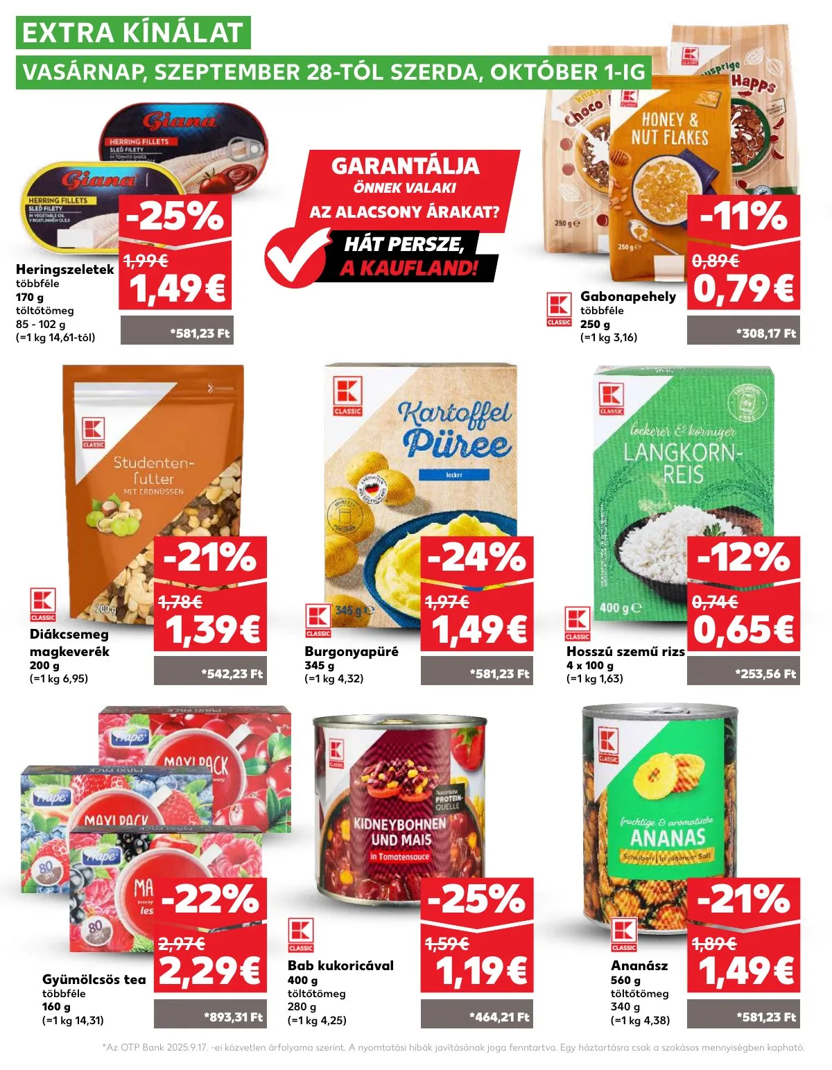 Kaufland akciós újság Dunaszerdahely Nagymegyer 09.25–10.01 – 38. oldal