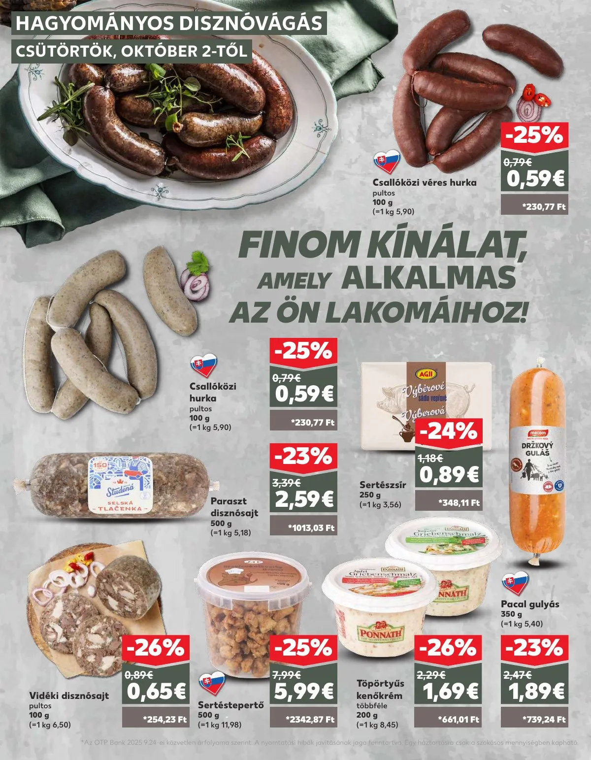 Kaufland akciós újság Dunaszerdahely Nagymegyer 10.02–10.08 – 22. oldal