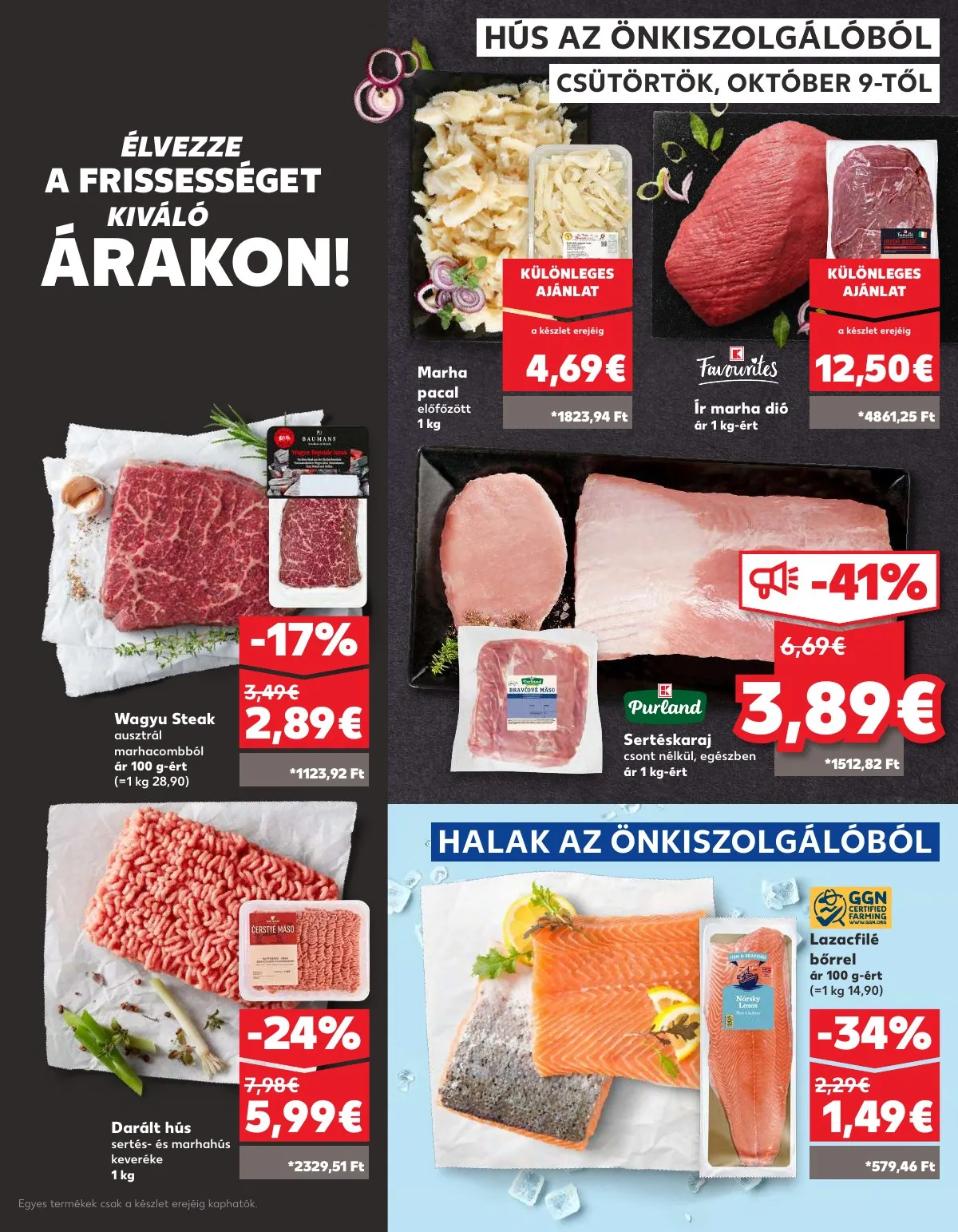 Kaufland akciós újság Dunaszerdahely Nagymegyer 10.09–10.15 – 11. oldal