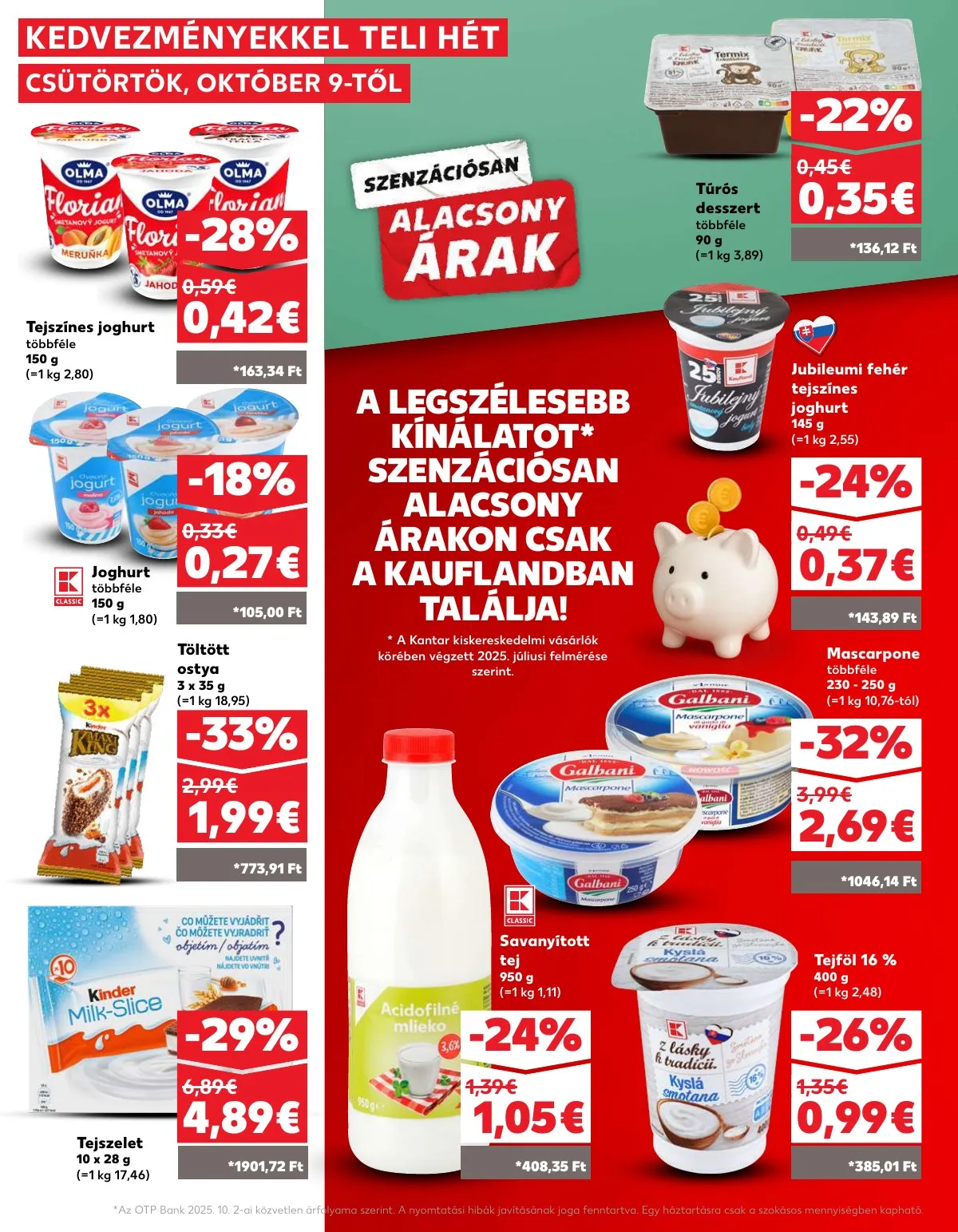 Kaufland akciós újság Dunaszerdahely Nagymegyer 10.09–10.15 – 14. oldal