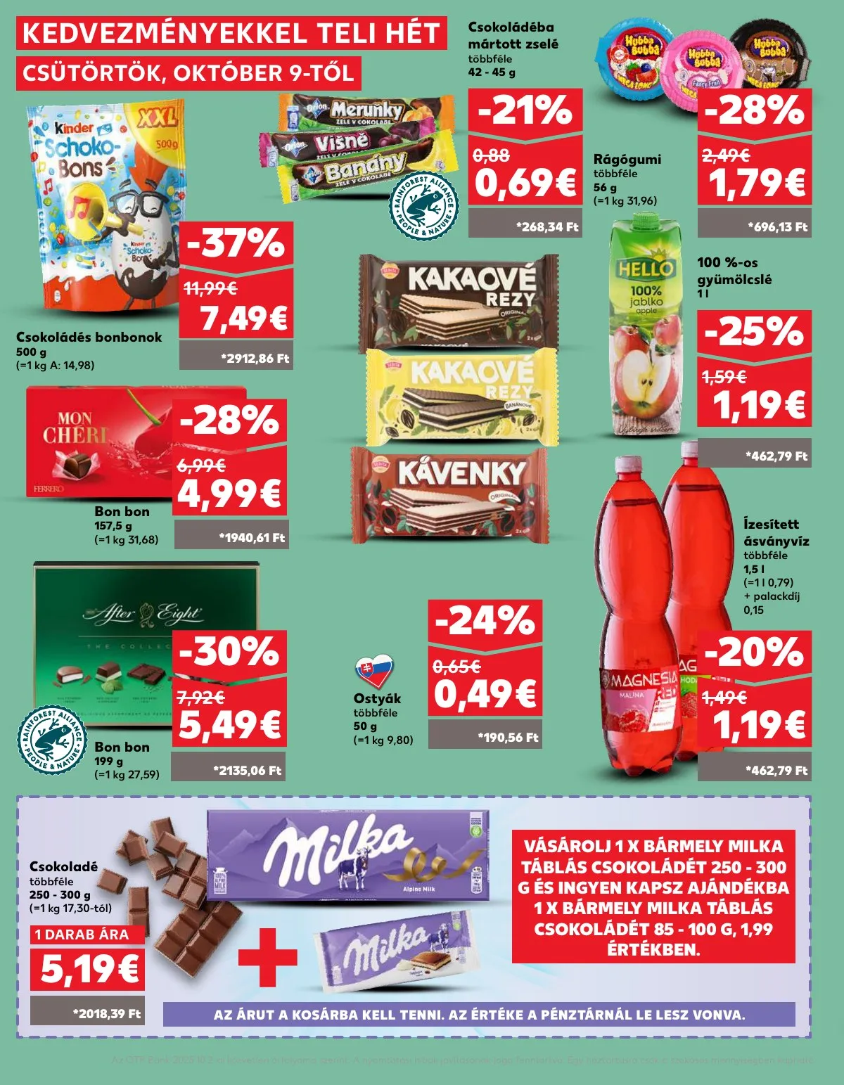 Kaufland akciós újság Dunaszerdahely Nagymegyer 10.09–10.15 – 18. oldal