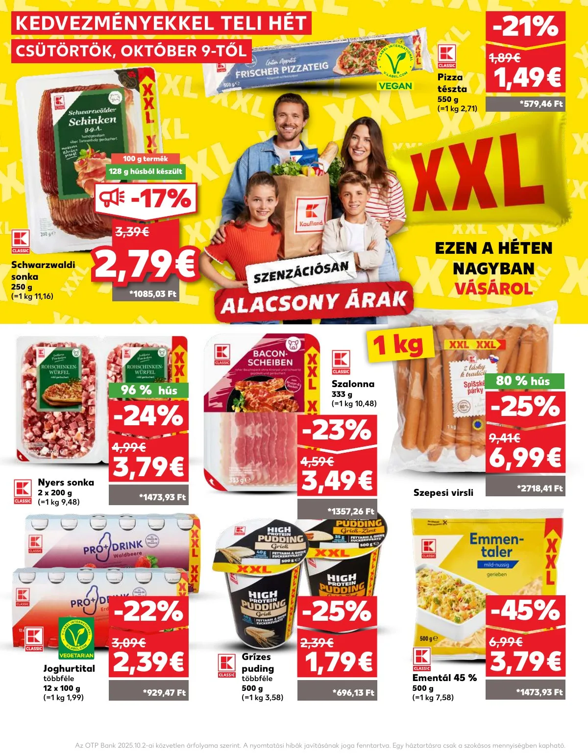 Kaufland akciós újság Dunaszerdahely Nagymegyer 10.09–10.15 – 22. oldal
