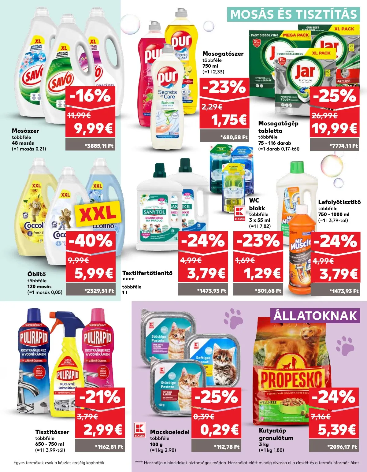 Kaufland akciós újság Dunaszerdahely Nagymegyer 10.09–10.15 – 33. oldal