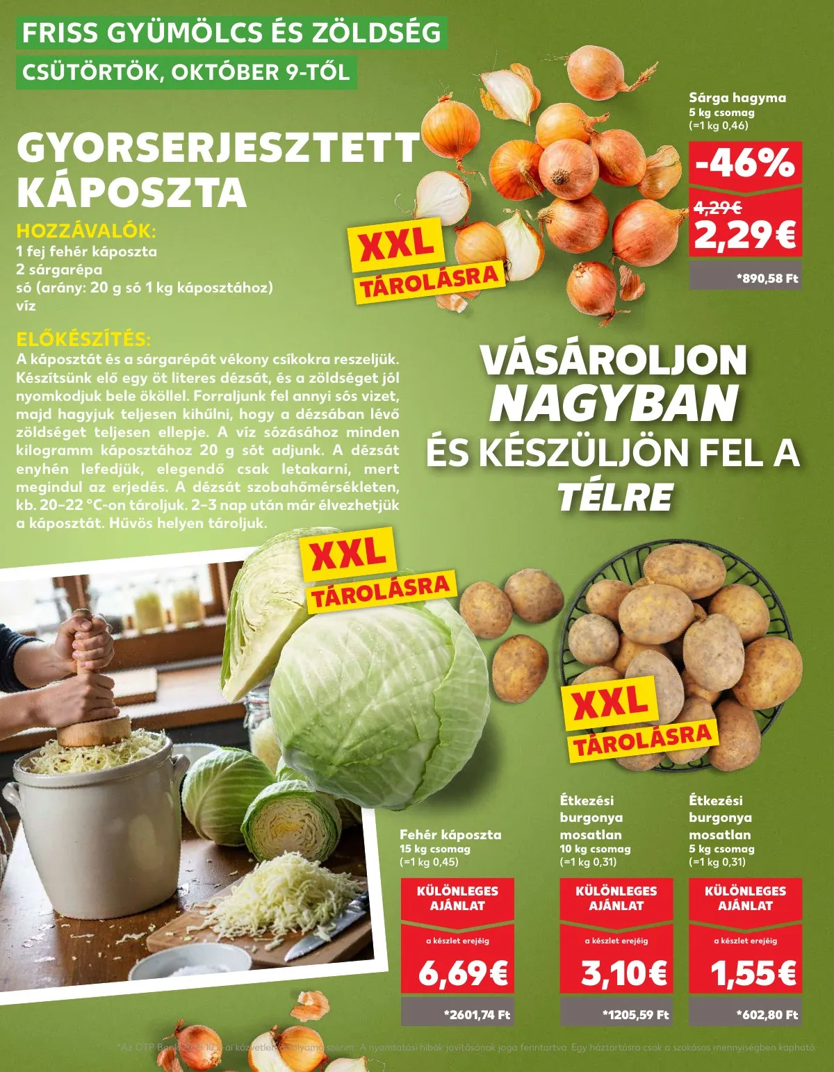Kaufland akciós újság Dunaszerdahely Nagymegyer 10.09–10.15 – 6. oldal