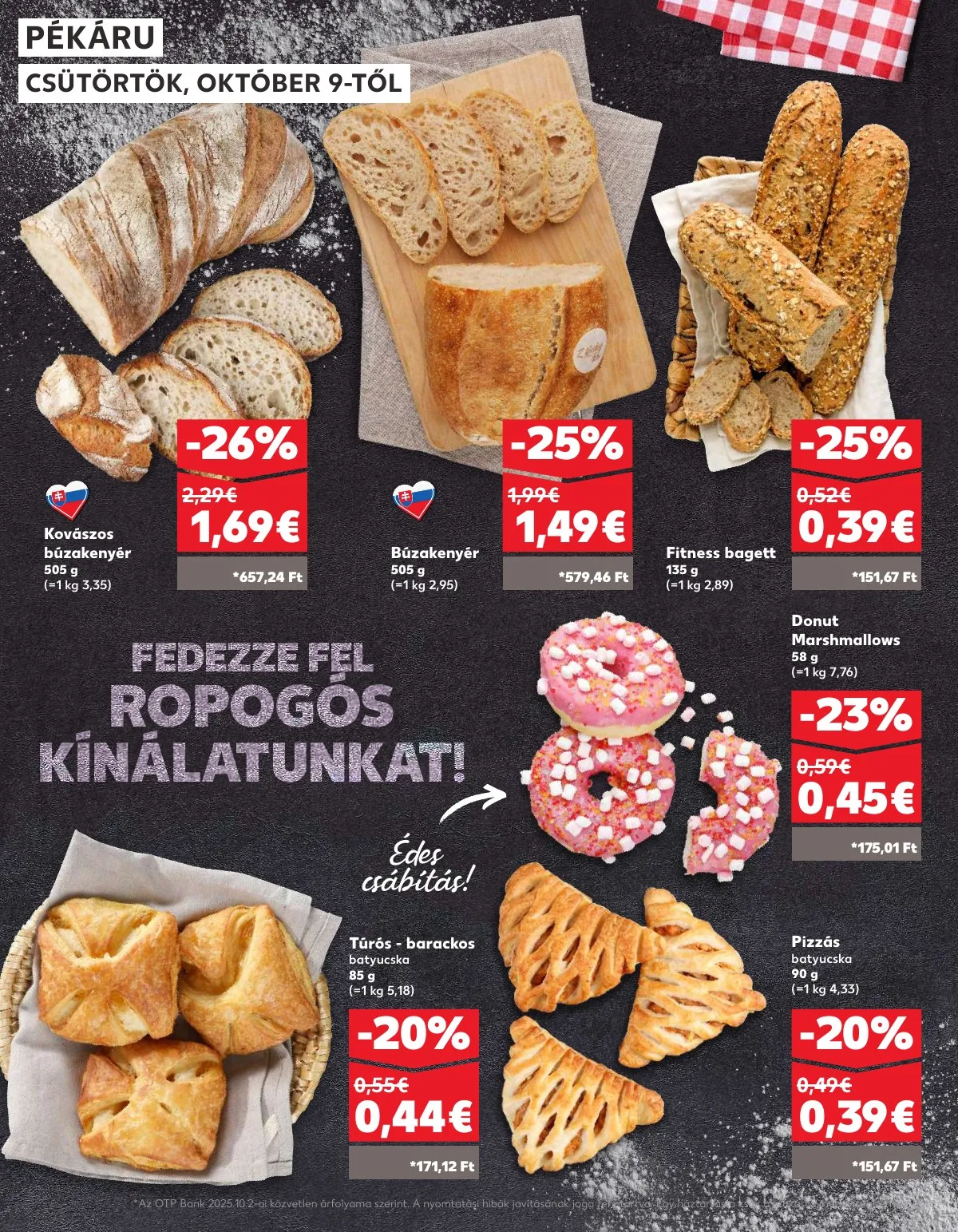 Kaufland akciós újság Dunaszerdahely Nagymegyer 10.09–10.15 – 8. oldal