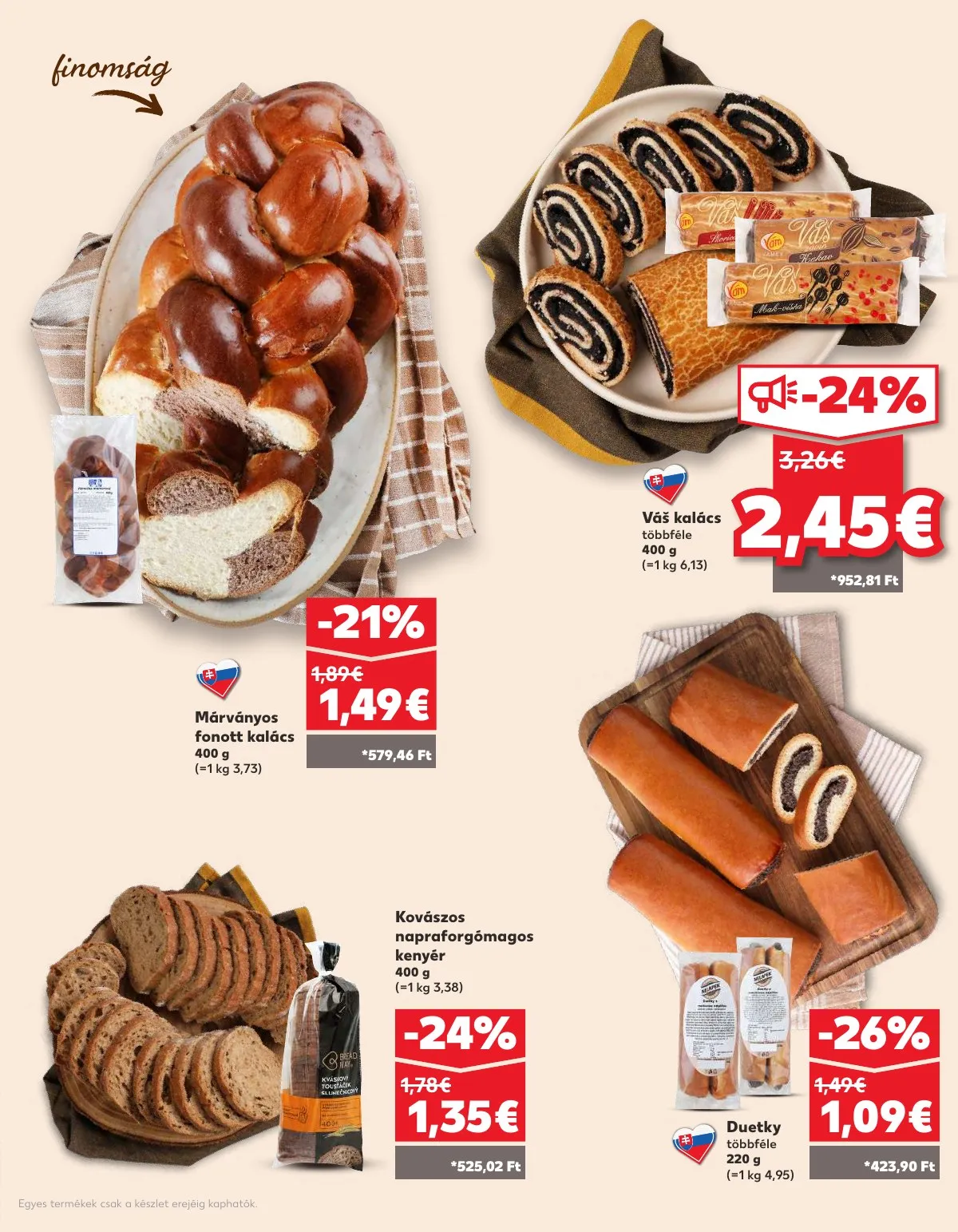 Kaufland akciós újság Dunaszerdahely Nagymegyer 10.09–10.15 – 9. oldal