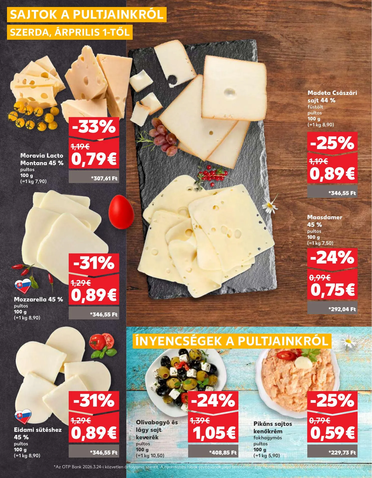 Kaufland akciós újság Dunaszerdahely Nagymegyer 04.01–04.08 – 10. oldal