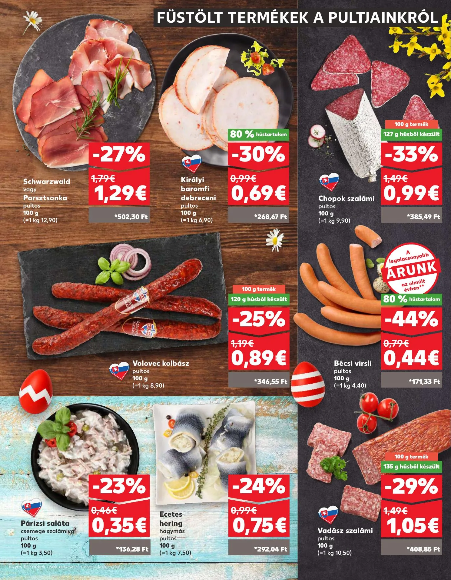 Kaufland akciós újság Dunaszerdahely Nagymegyer 04.01–04.08 – 11. oldal
