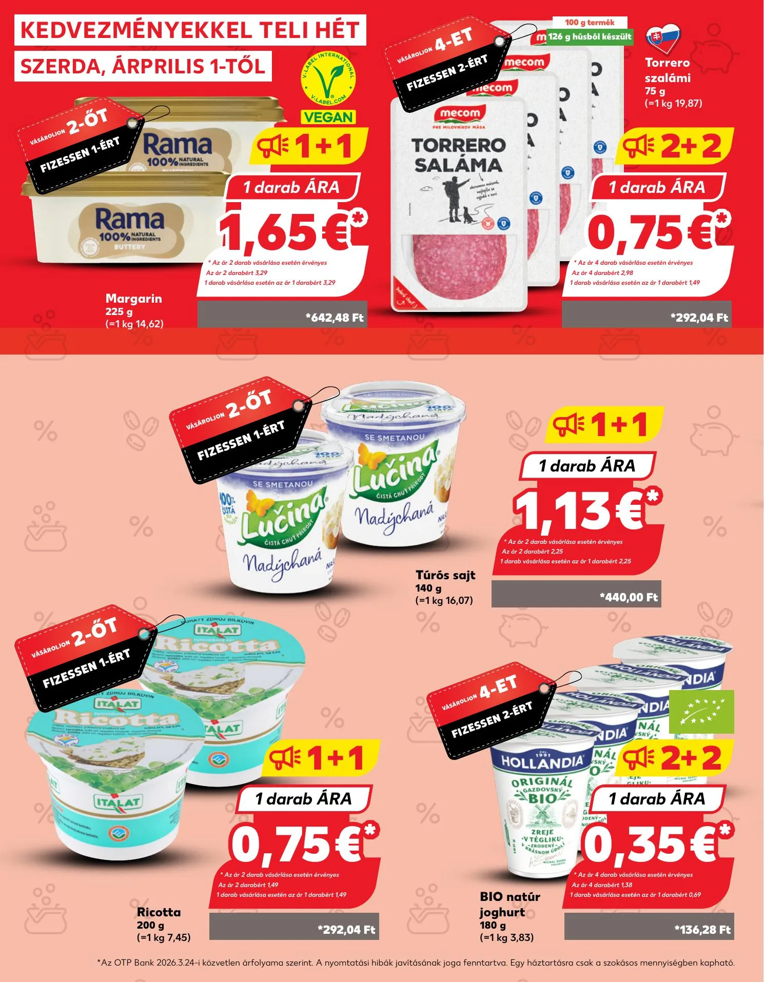 Kaufland akciós újság Dunaszerdahely Nagymegyer 04.01–04.08 – 22. oldal