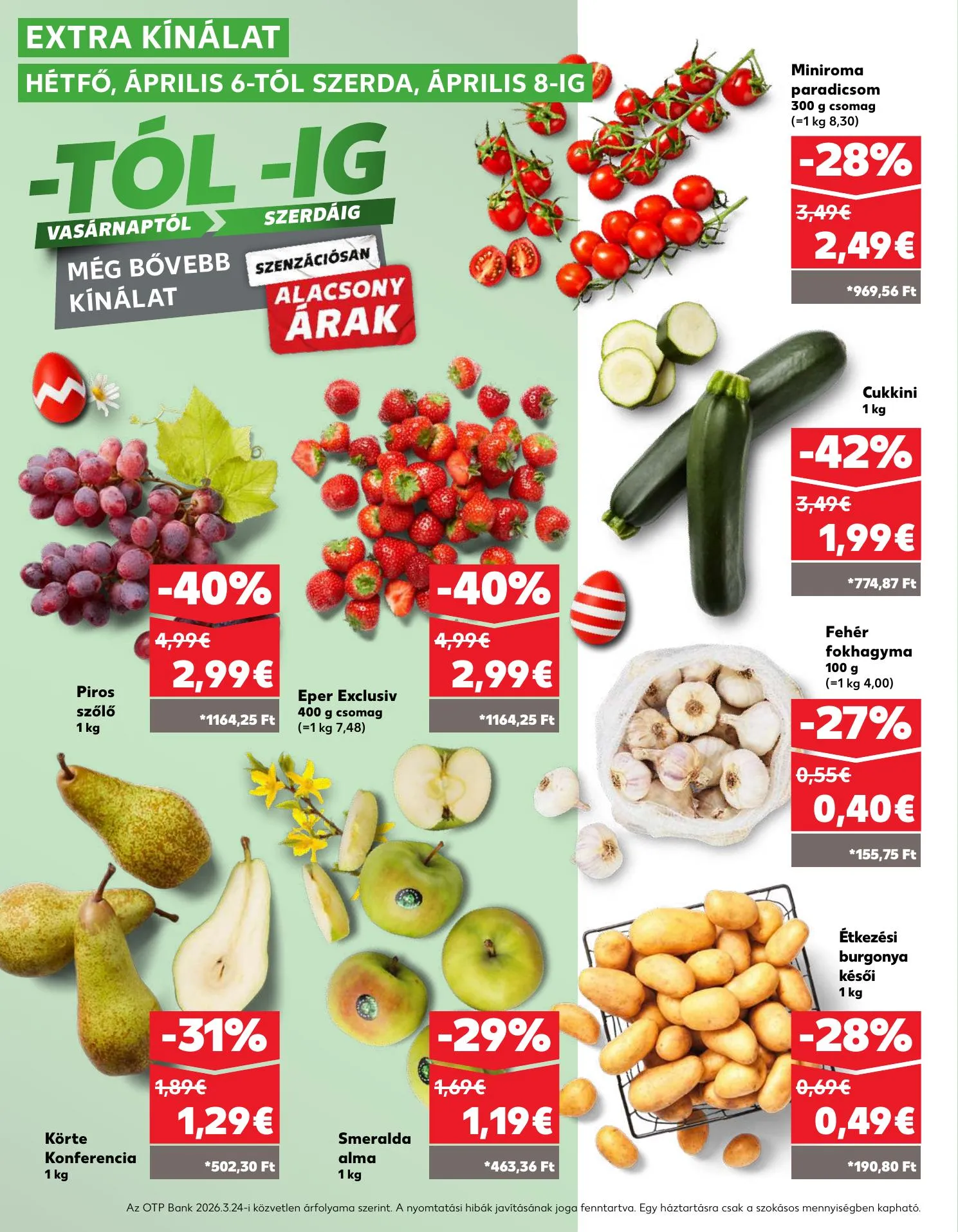 Kaufland akciós újság Dunaszerdahely Nagymegyer 04.01–04.08 – 30. oldal
