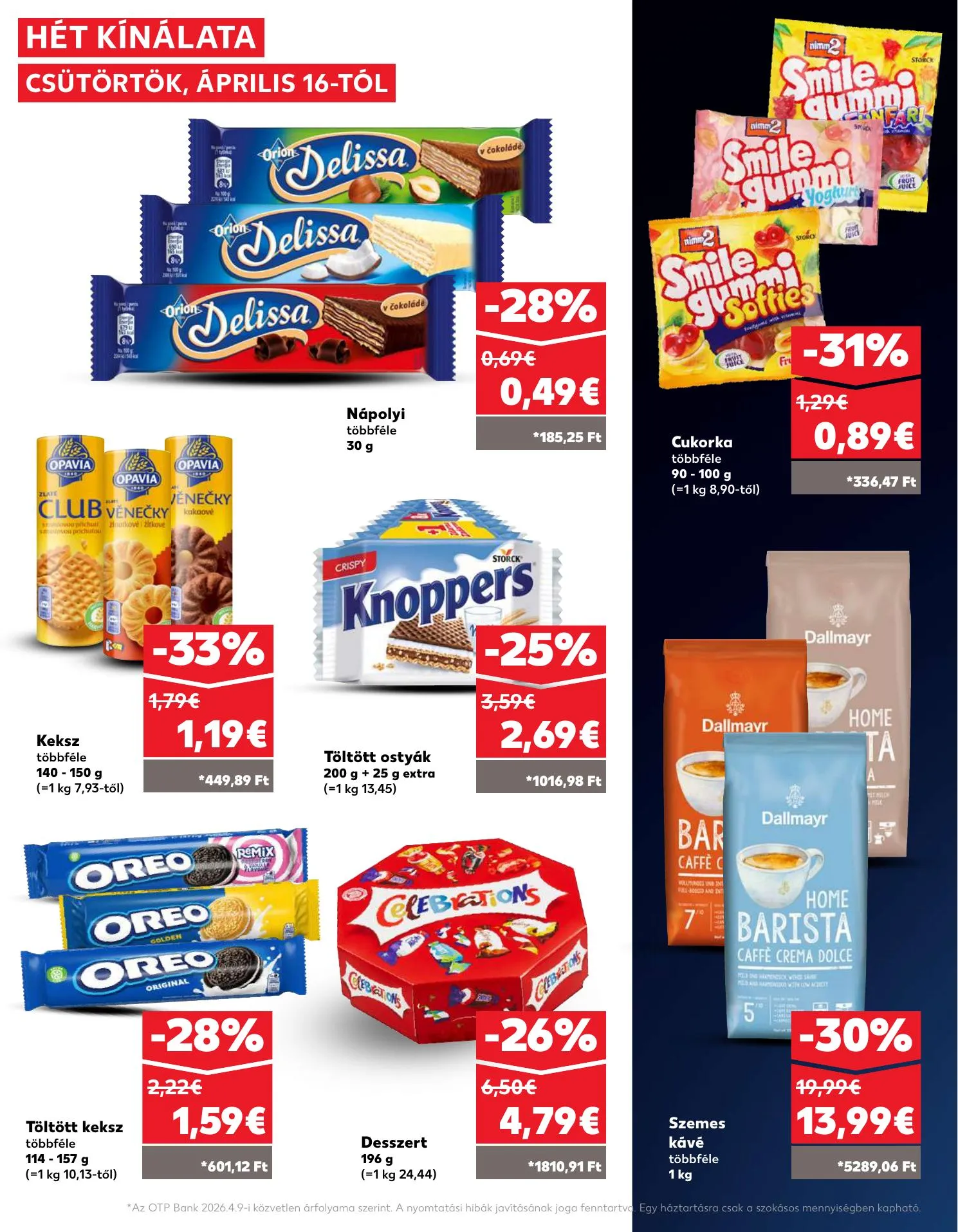 Kaufland akciós újság Dunaszerdahely Nagymegyer 04.16–04.22 – 16. oldal