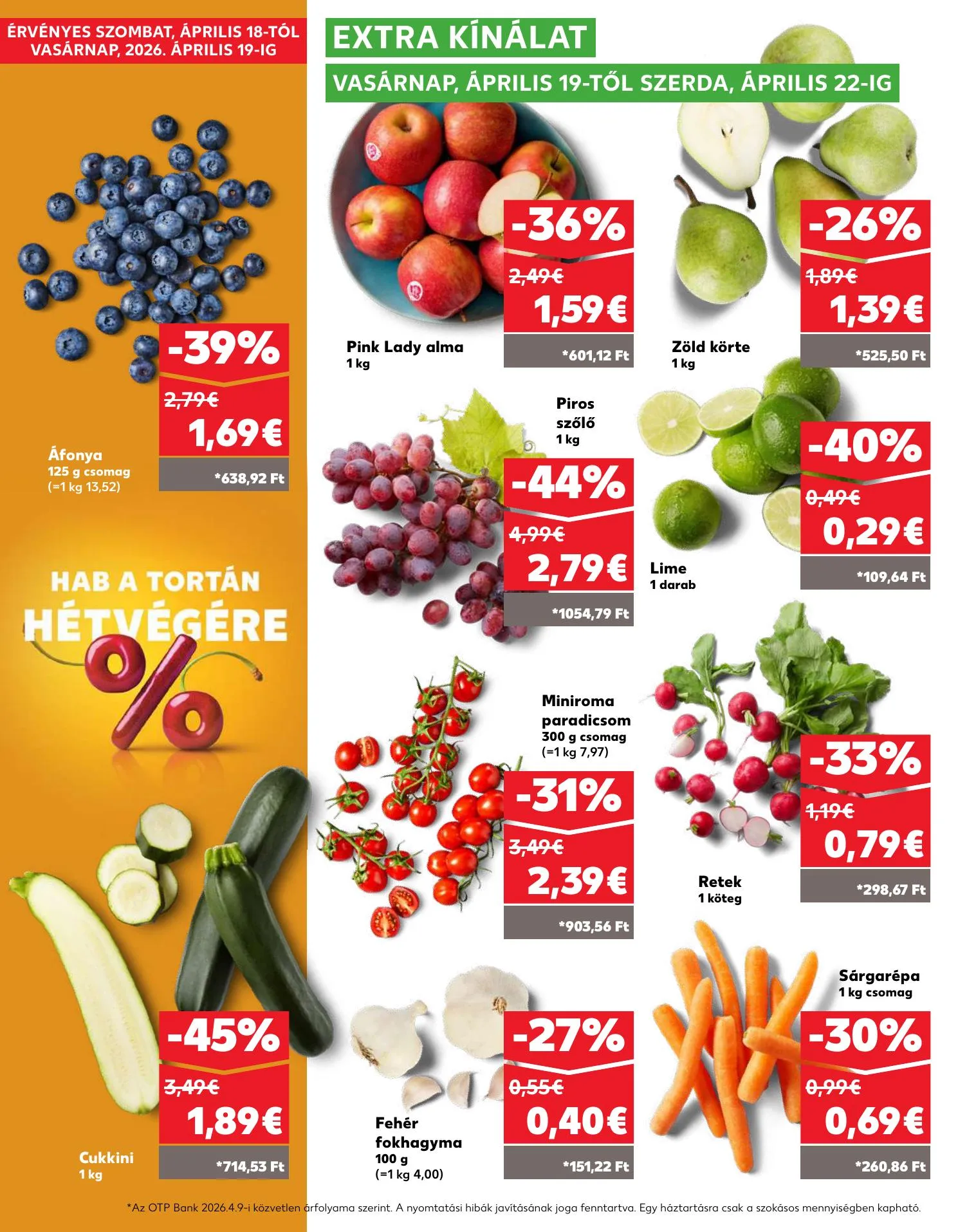 Kaufland akciós újság Dunaszerdahely Nagymegyer 04.16–04.22 – 30. oldal