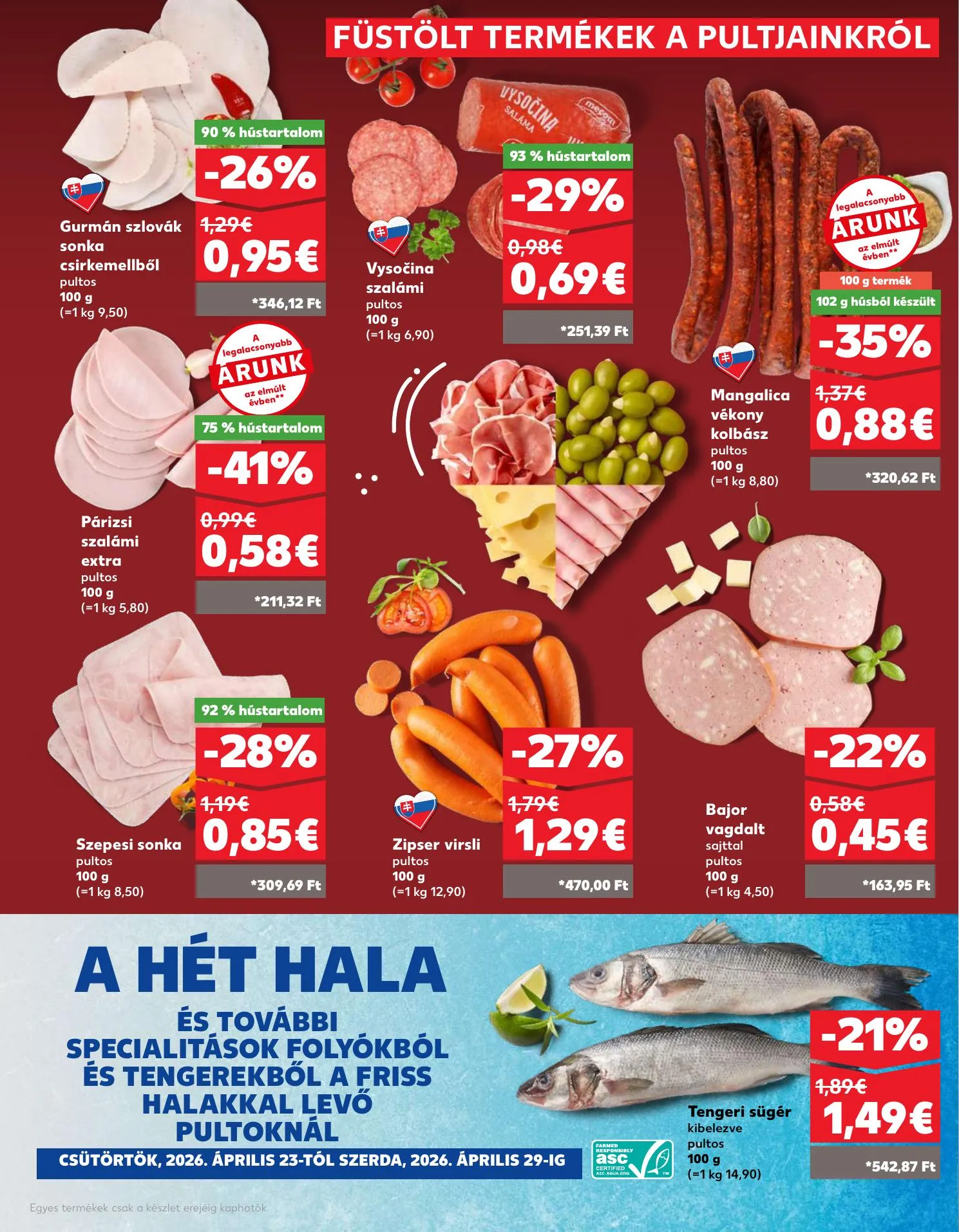 Kaufland akciós újság Dunaszerdahely Nagymegyer 04.23–04.29 – 11. oldal
