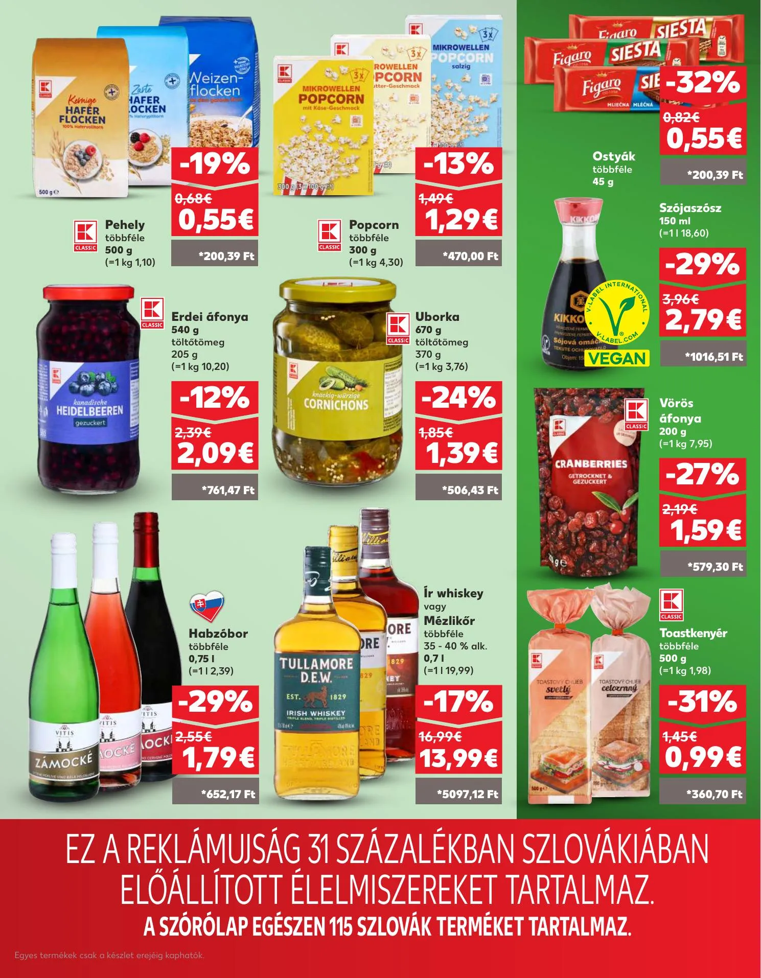 Kaufland akciós újság Dunaszerdahely Nagymegyer 04.23–04.29 – 33. oldal