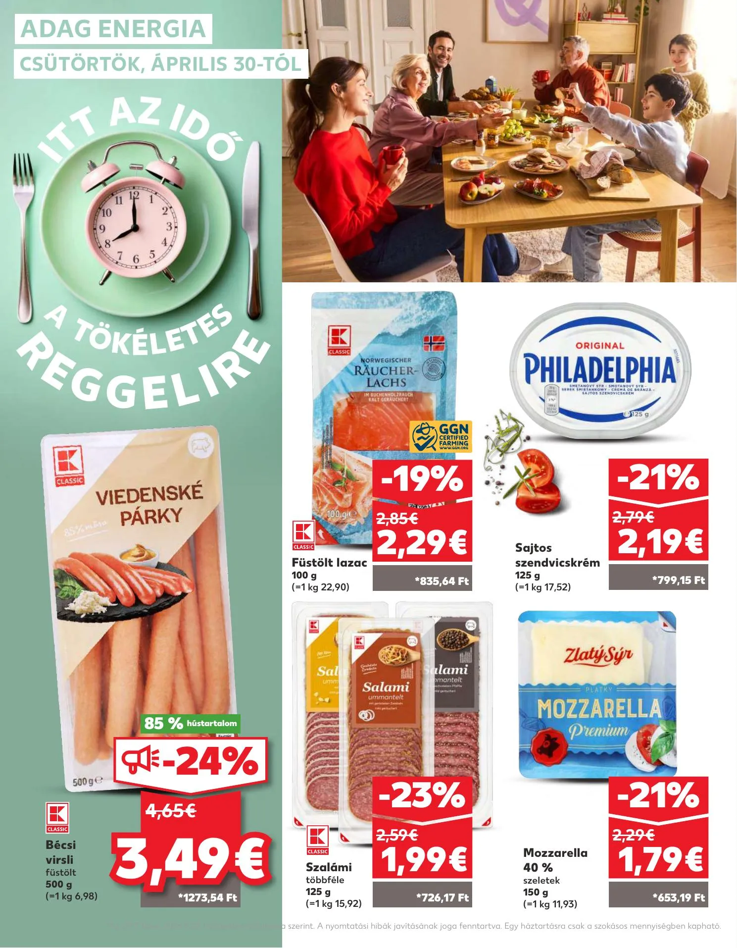 Kaufland akciós újság Dunaszerdahely Nagymegyer 04.30–05.06 – 20. oldal