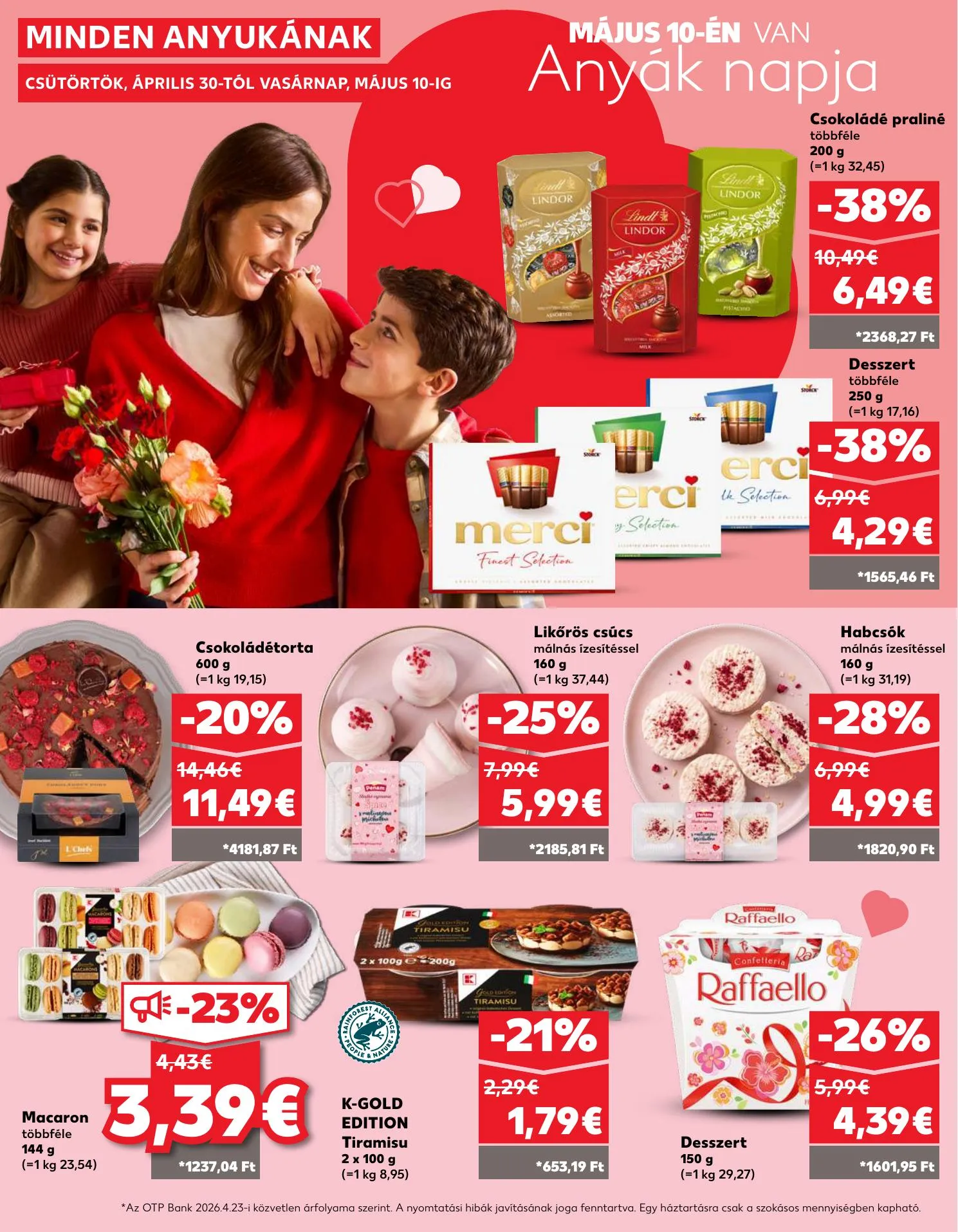 Kaufland akciós újság Dunaszerdahely Nagymegyer 04.30–05.06 – 22. oldal