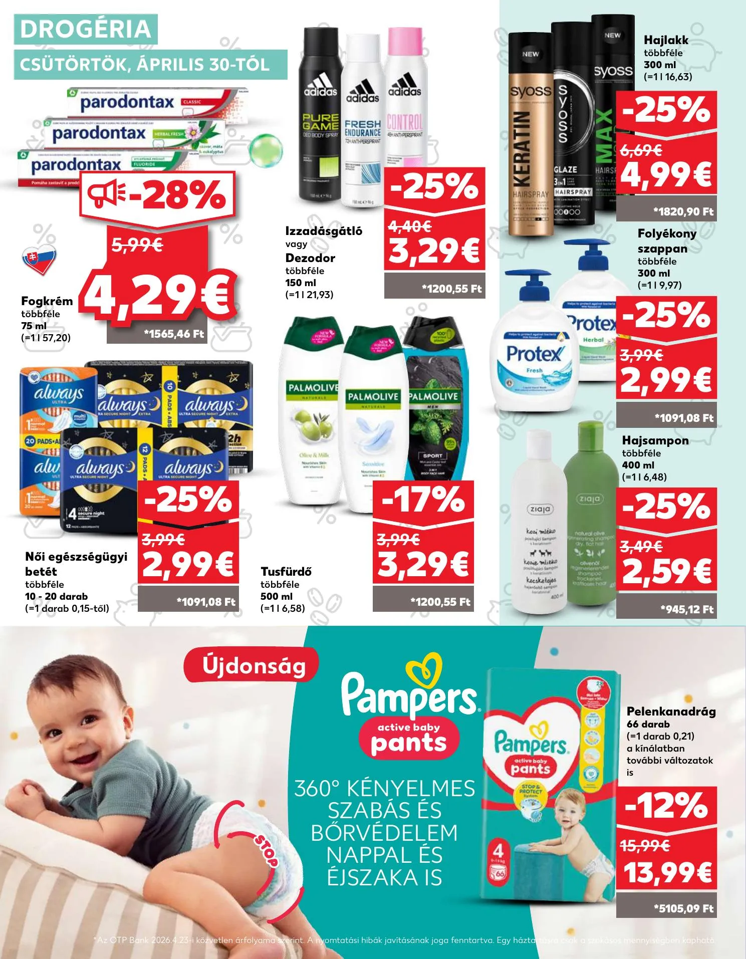 Kaufland akciós újság Dunaszerdahely Nagymegyer 04.30–05.06 – 28. oldal