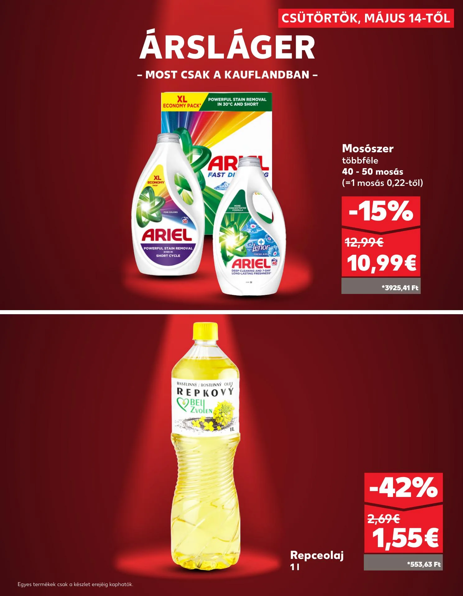 Kaufland akciós újság Dunaszerdahely Nagymegyer 05.14–05.20 – 3. oldal