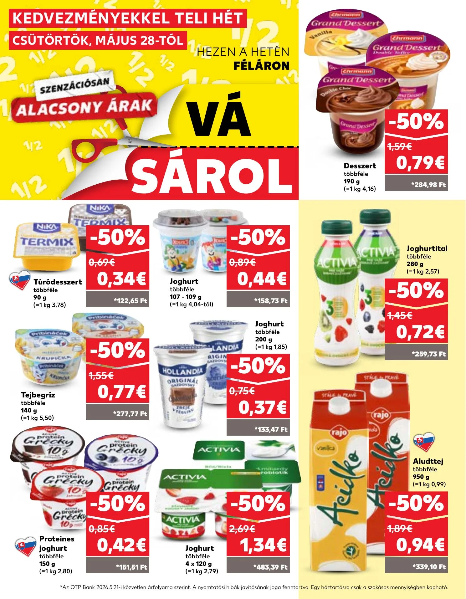 Kaufland akciós újság Dunaszerdahely Nagymegyer 05.28–06.03 – 12. oldal