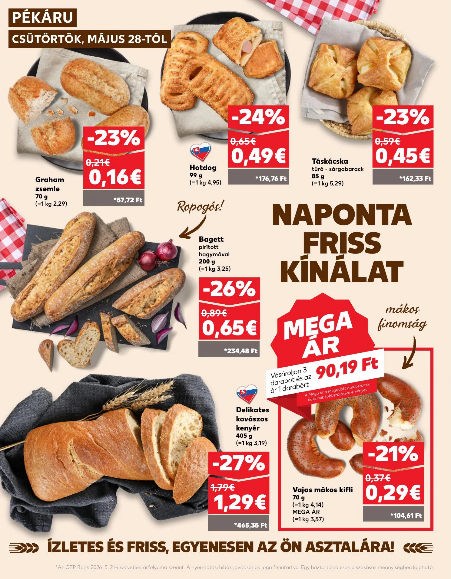 Kaufland akciós újság Dunaszerdahely Nagymegyer 05.28–06.03 – 6. oldal