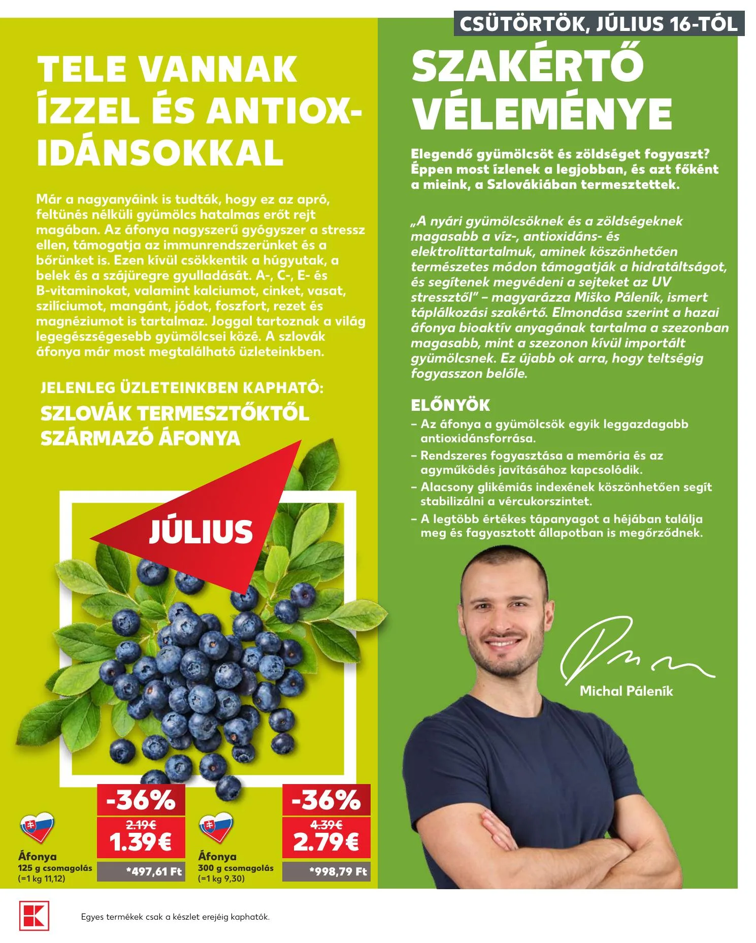Kaufland akciós újság Dunaszerdahely Nagymegyer 07.16–07.22 – 9. oldal