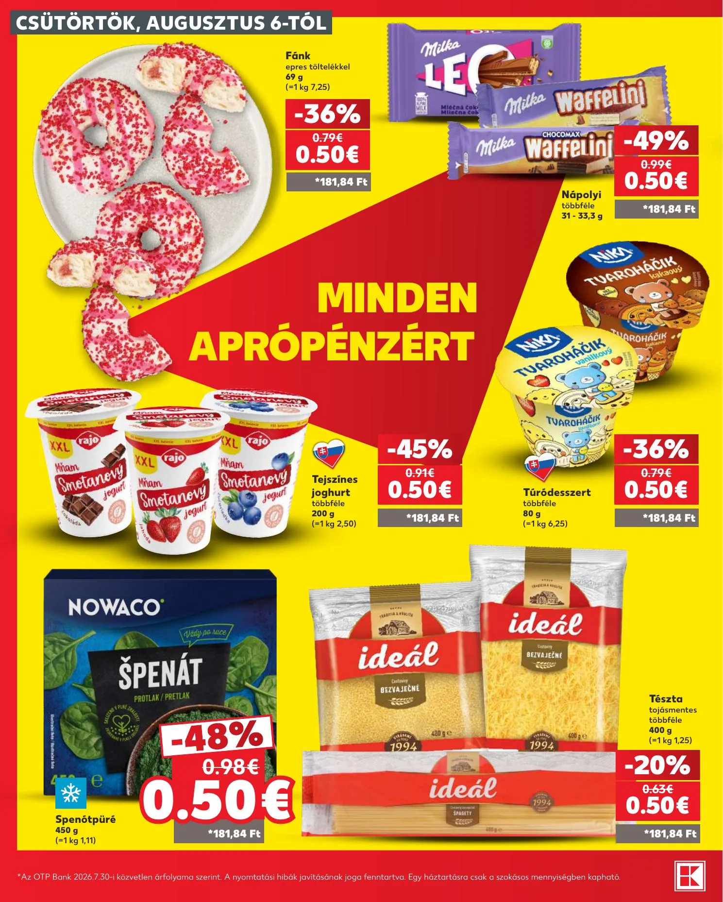Kaufland akciós újság Dunaszerdahely Nagymegyer 08.06–08.12 – 22. oldal