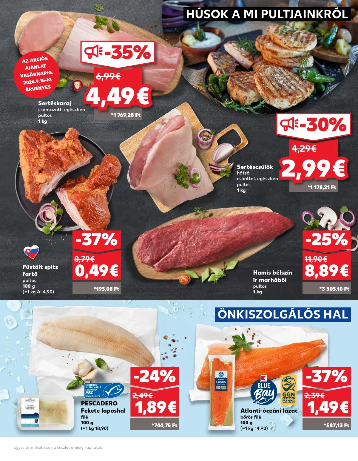 Kaufland akciós újság Losonc Rozsnyo Toketerebes Nagykurtos 09.12–09.18 – 13. oldal