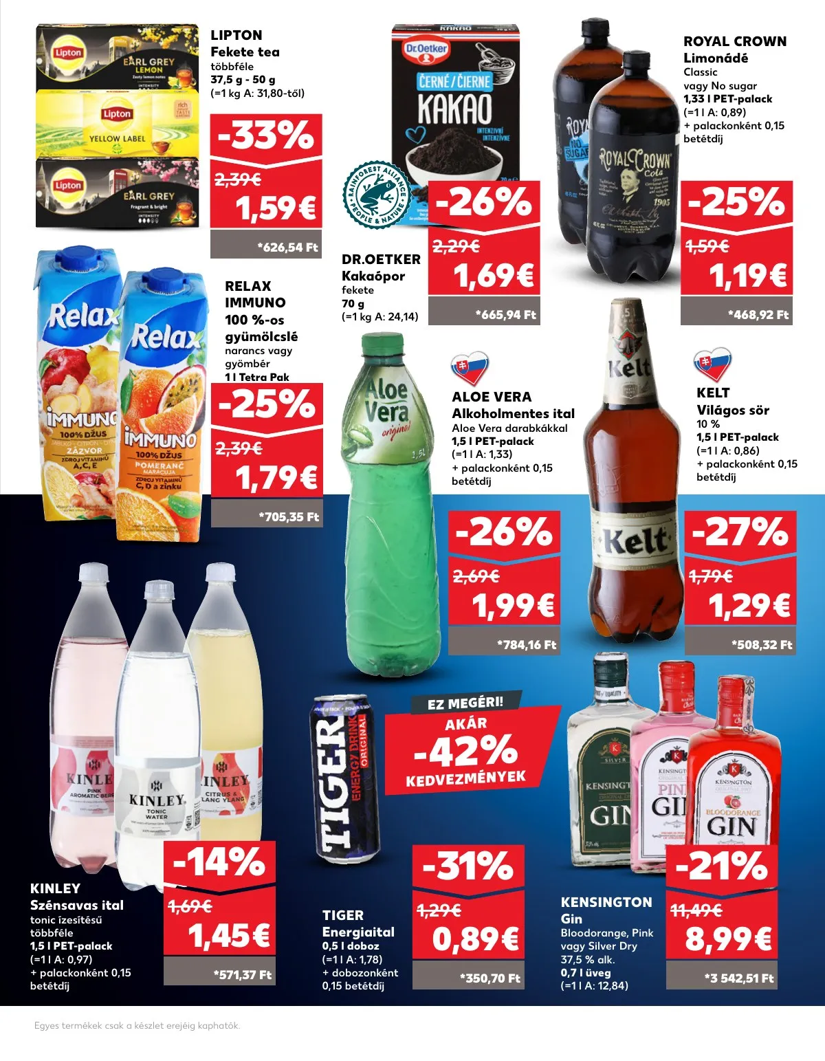 Kaufland akciós újság Losonc Rozsnyo Toketerebes Nagykurtos 09.12–09.18 – 21. oldal
