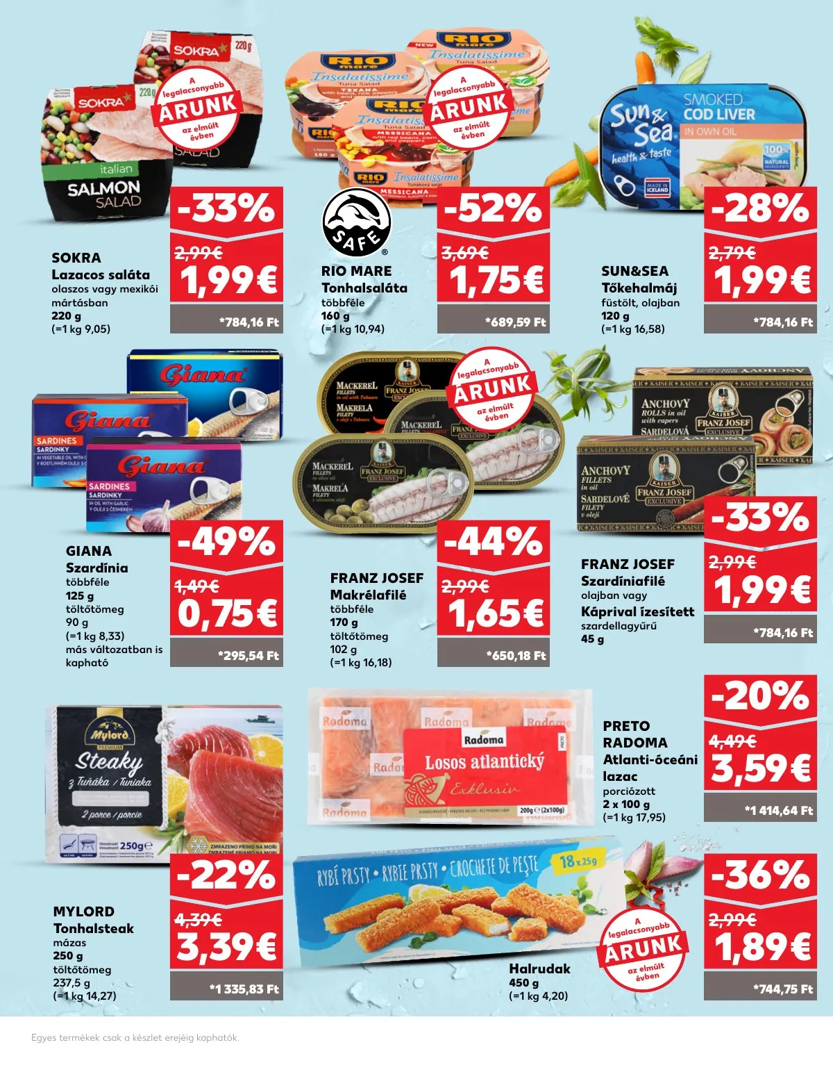 Kaufland akciós újság Losonc Rozsnyo Toketerebes Nagykurtos 09.12–09.18 – 23. oldal