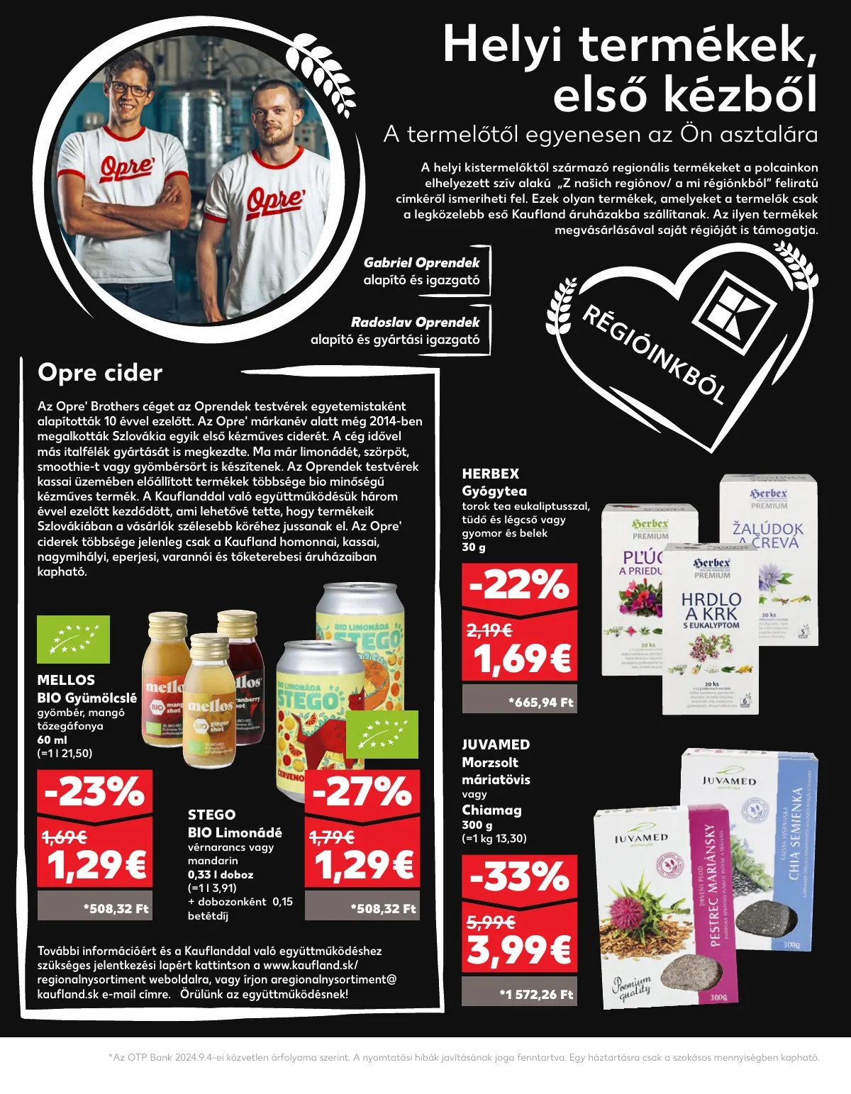 Kaufland akciós újság Losonc Rozsnyo Toketerebes Nagykurtos 09.12–09.18 – 28. oldal