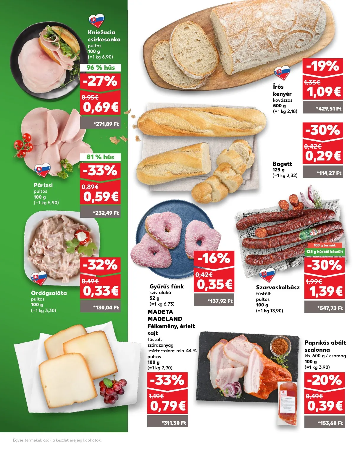 Kaufland akciós újság Losonc Rozsnyo Toketerebes Nagykurtos 09.12–09.18 – 33. oldal