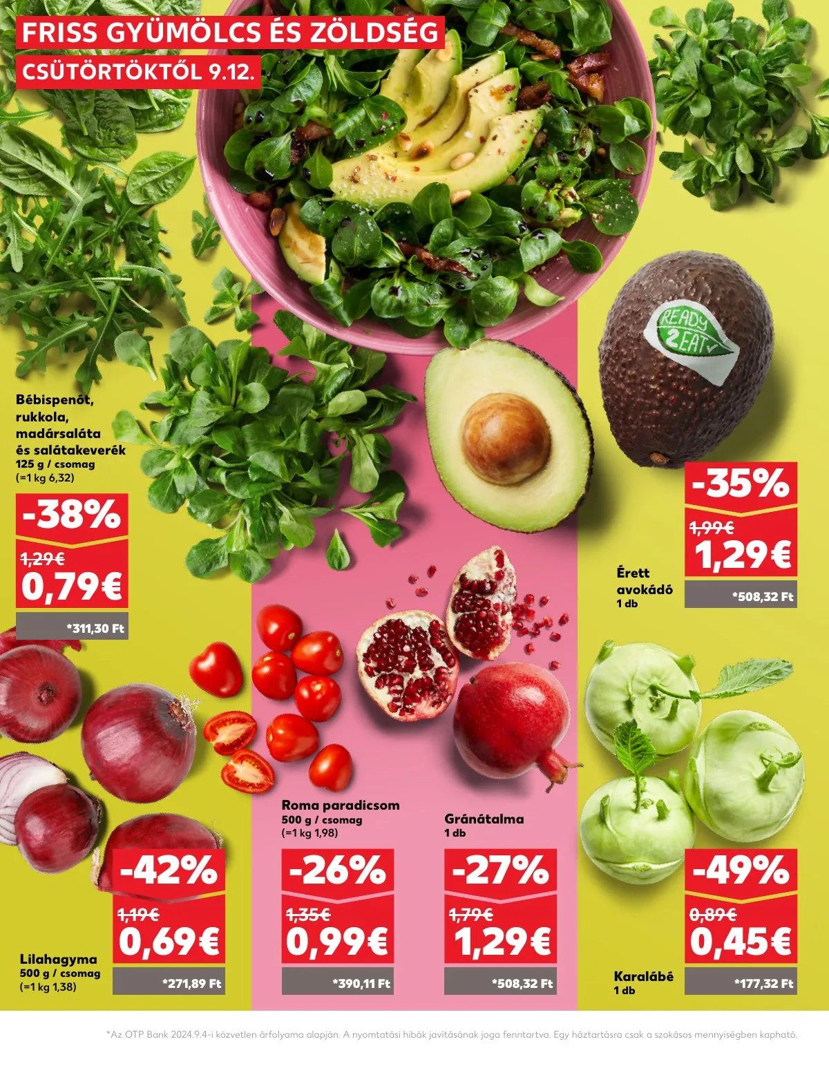 Kaufland akciós újság Losonc Rozsnyo Toketerebes Nagykurtos 09.12–09.18 – 6. oldal