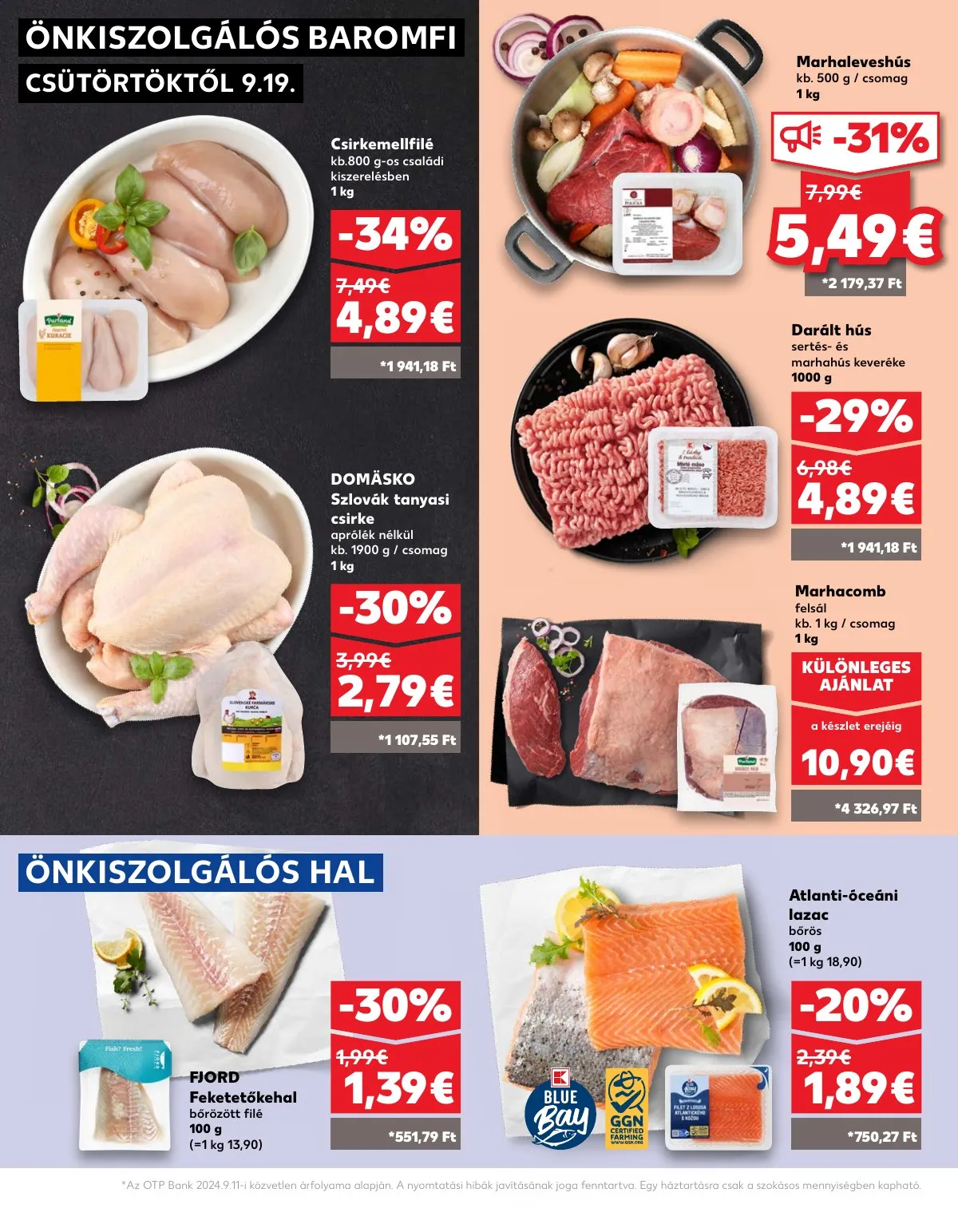 Kaufland akciós újság Losonc Rozsnyo Toketerebes Nagykurtos 09.19–09.25 – 12. oldal