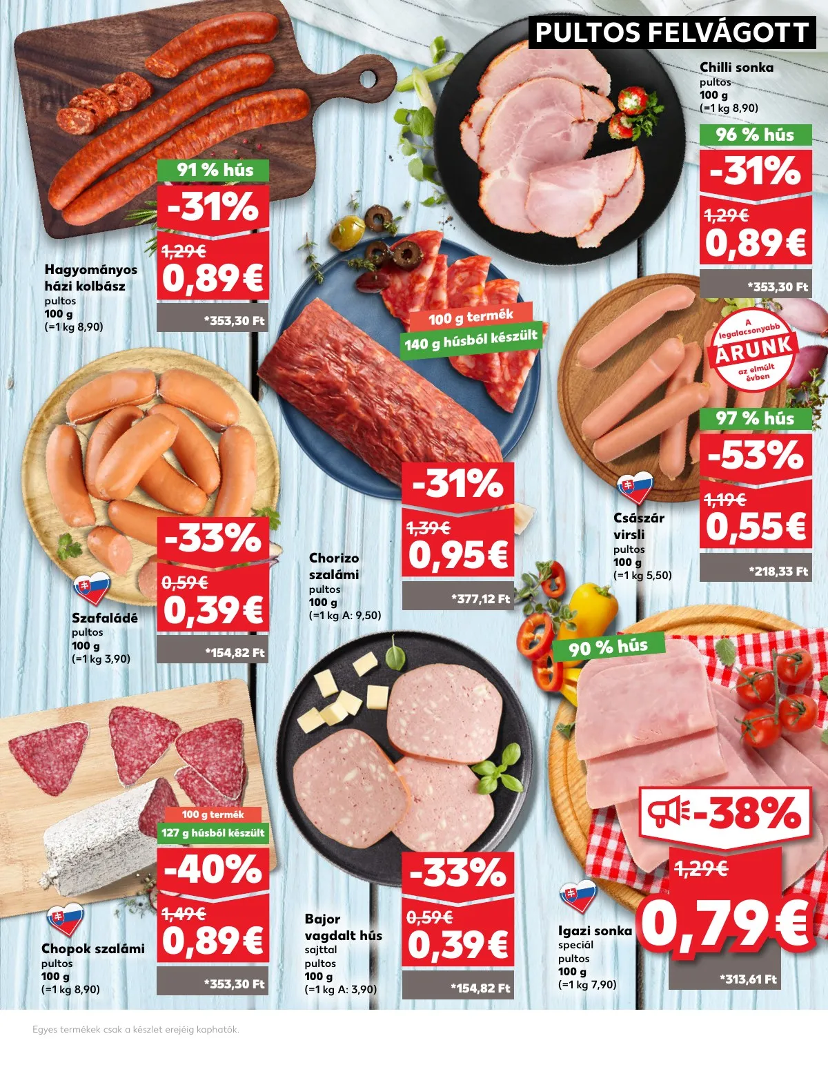 Kaufland akciós újság Losonc Rozsnyo Toketerebes Nagykurtos 09.19–09.25 – 15. oldal