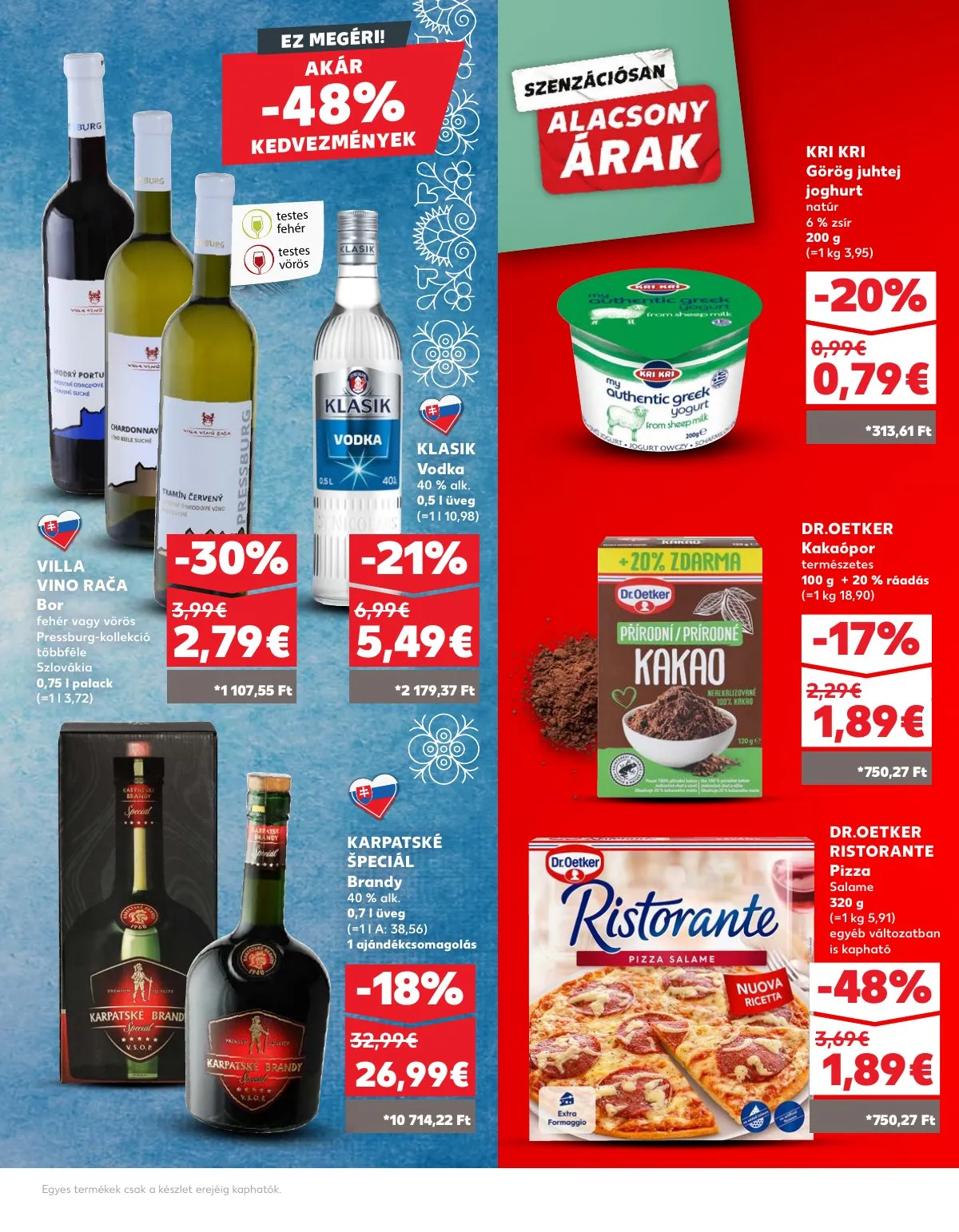 Kaufland akciós újság Losonc Rozsnyo Toketerebes Nagykurtos 09.19–09.25 – 21. oldal