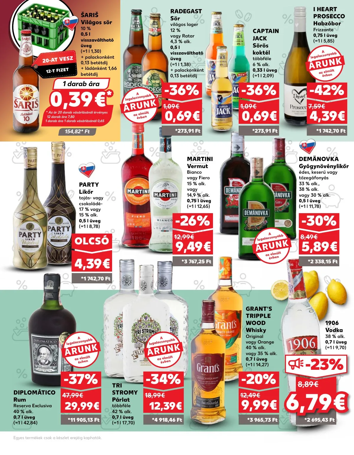 Kaufland akciós újság Losonc Rozsnyo Toketerebes Nagykurtos 09.19–09.25 – 31. oldal