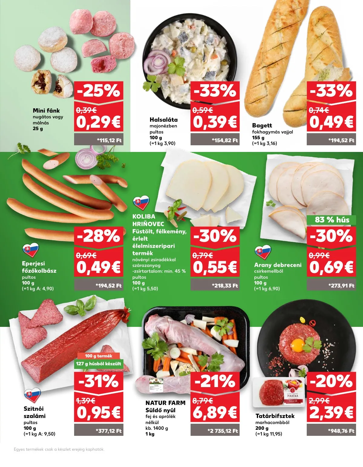 Kaufland akciós újság Losonc Rozsnyo Toketerebes Nagykurtos 09.19–09.25 – 35. oldal