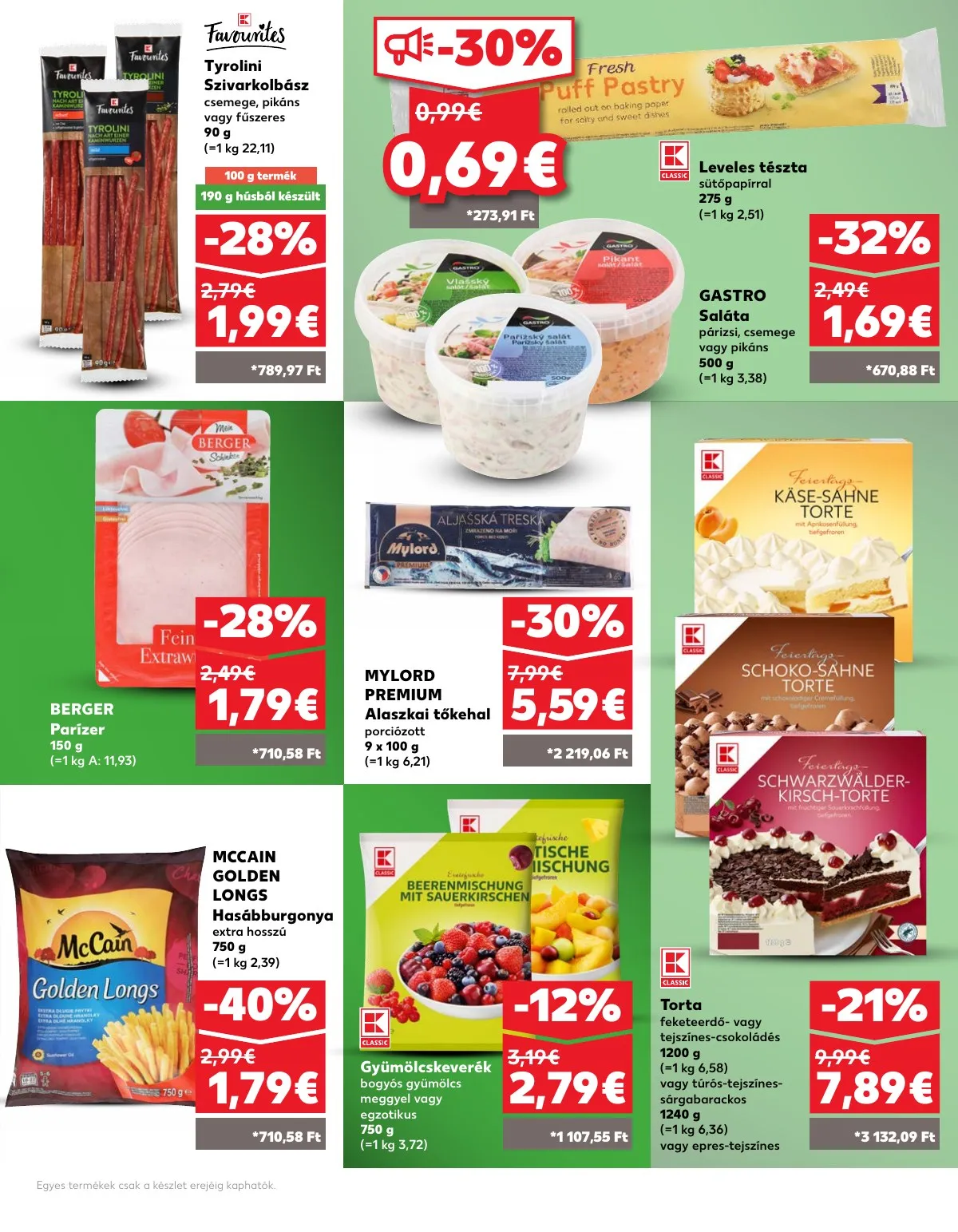 Kaufland akciós újság Losonc Rozsnyo Toketerebes Nagykurtos 09.19–09.25 – 37. oldal