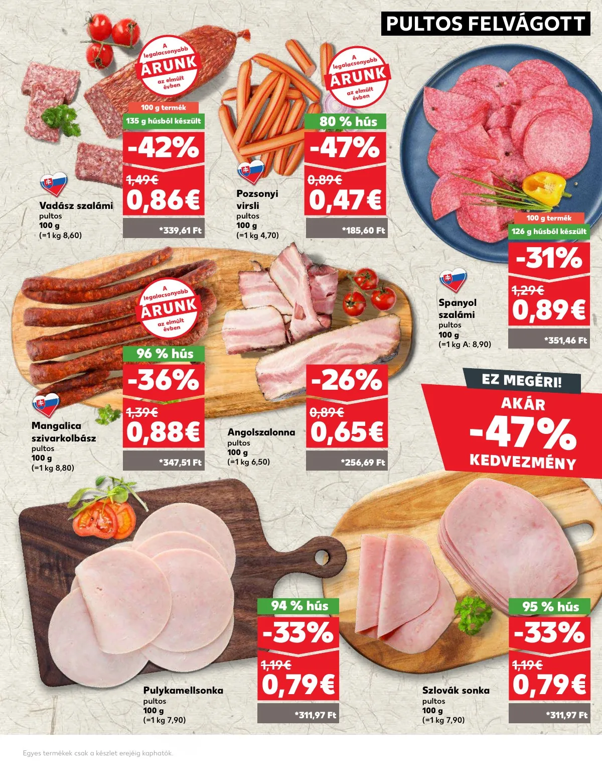 Kaufland akciós újság Losonc Rozsnyo Toketerebes Nagykurtos 09.26–10.02 – 15. oldal