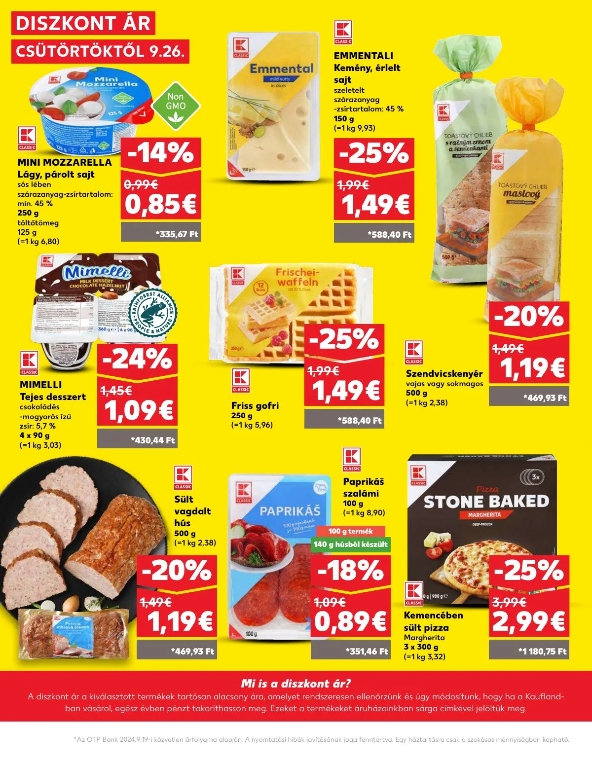 Kaufland akciós újság Losonc Rozsnyo Toketerebes Nagykurtos 09.26–10.02 – 22. oldal