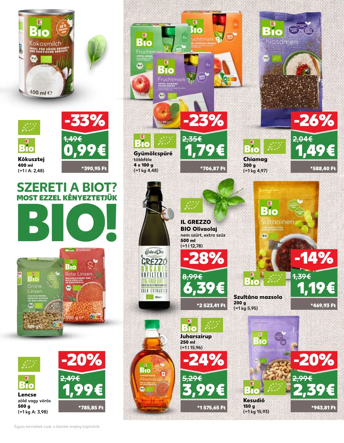 Kaufland akciós újság Losonc Rozsnyo Toketerebes Nagykurtos 09.26–10.02 – 25. oldal