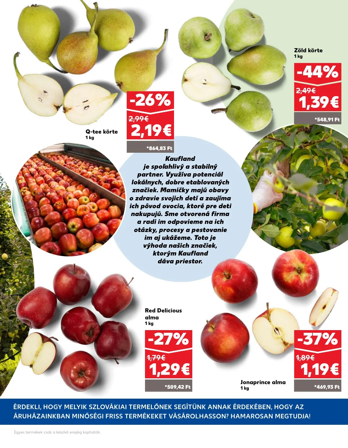 Kaufland akciós újság Losonc Rozsnyo Toketerebes Nagykurtos 09.26–10.02 – 9. oldal
